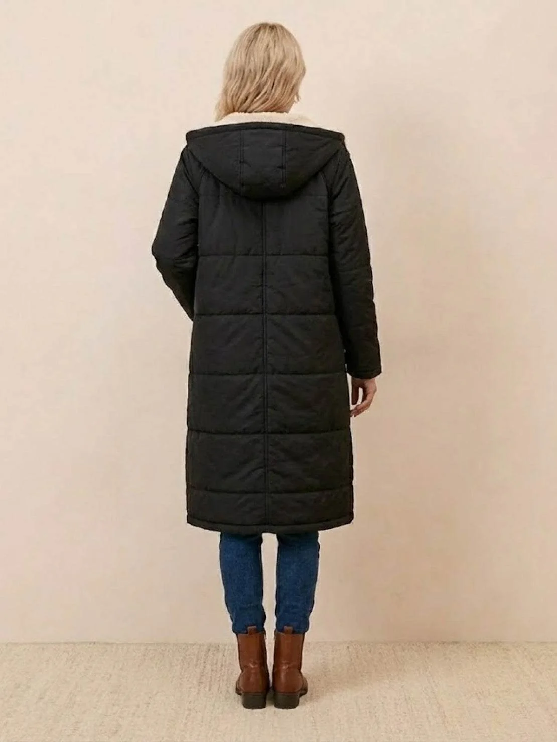 Sherpa-Lined Hooded Teddy Coat - Image 32