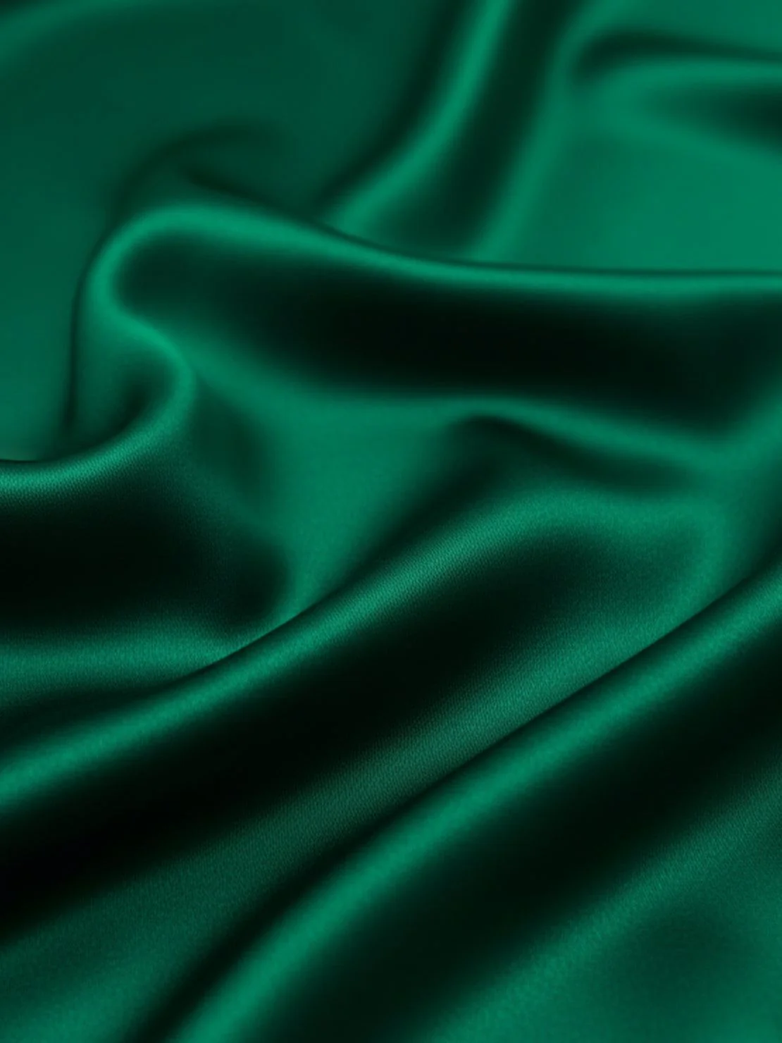 Silk-Finish Button Front Shirt - Image 36