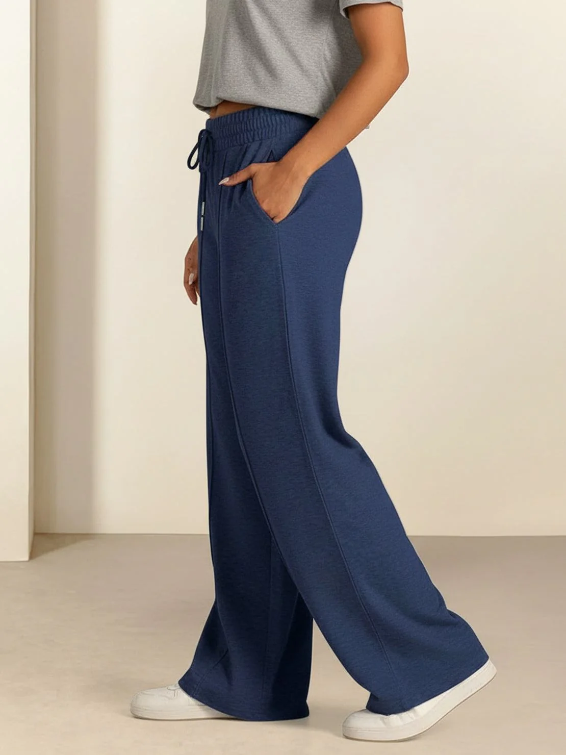 Soft Knit Wide-Leg Pants - Image 26