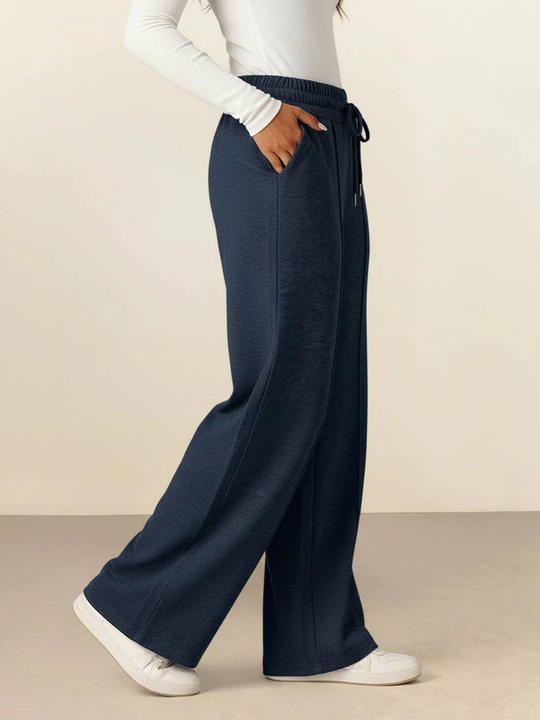 Soft Knit Wide-Leg Pants - Image 32
