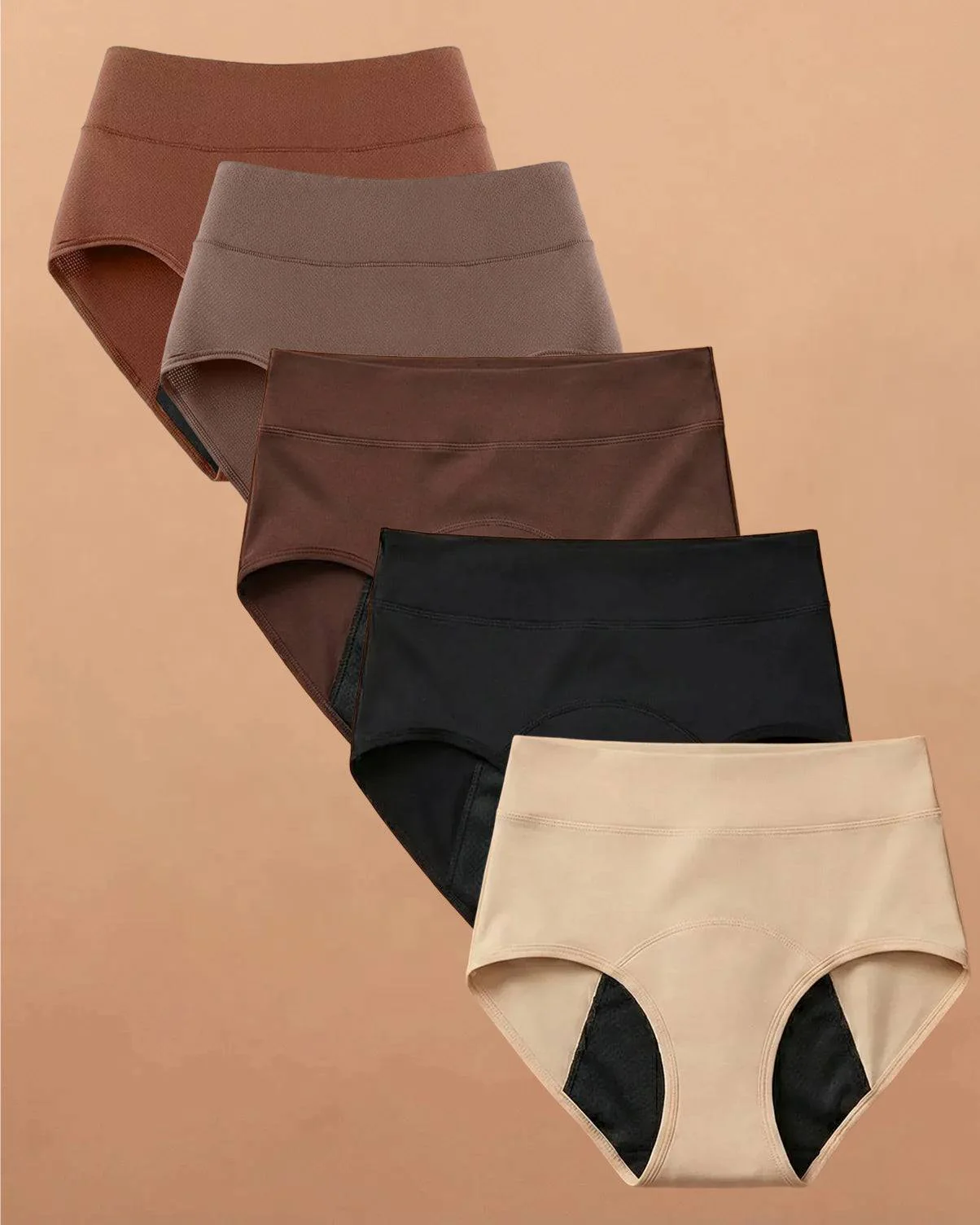 Still Her Motion™ ActiveFlex Performance Leakproof Underwear (5-pack) - Image 17