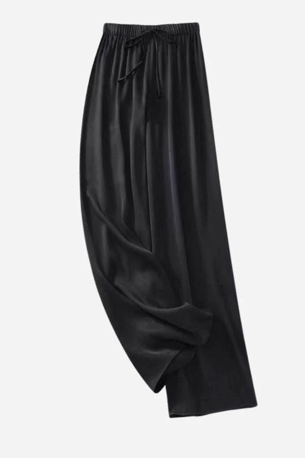 Subtle Moves Silk Wide Leg Trousers - Image 6