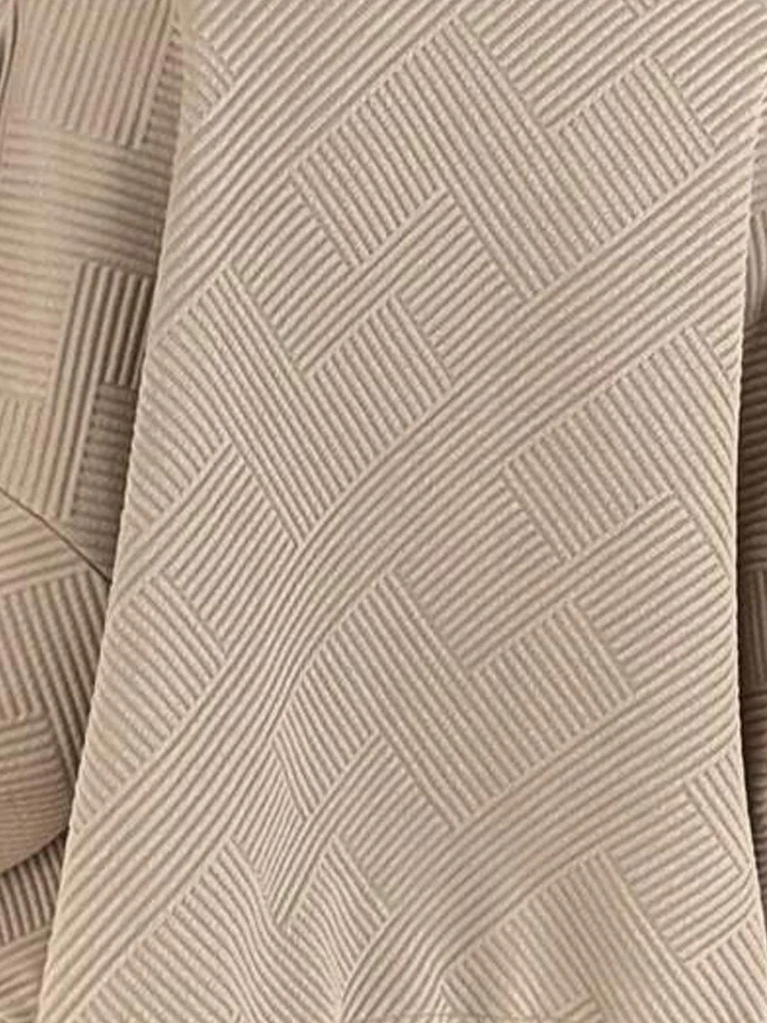 Textured Baseball Jacket - Image 6