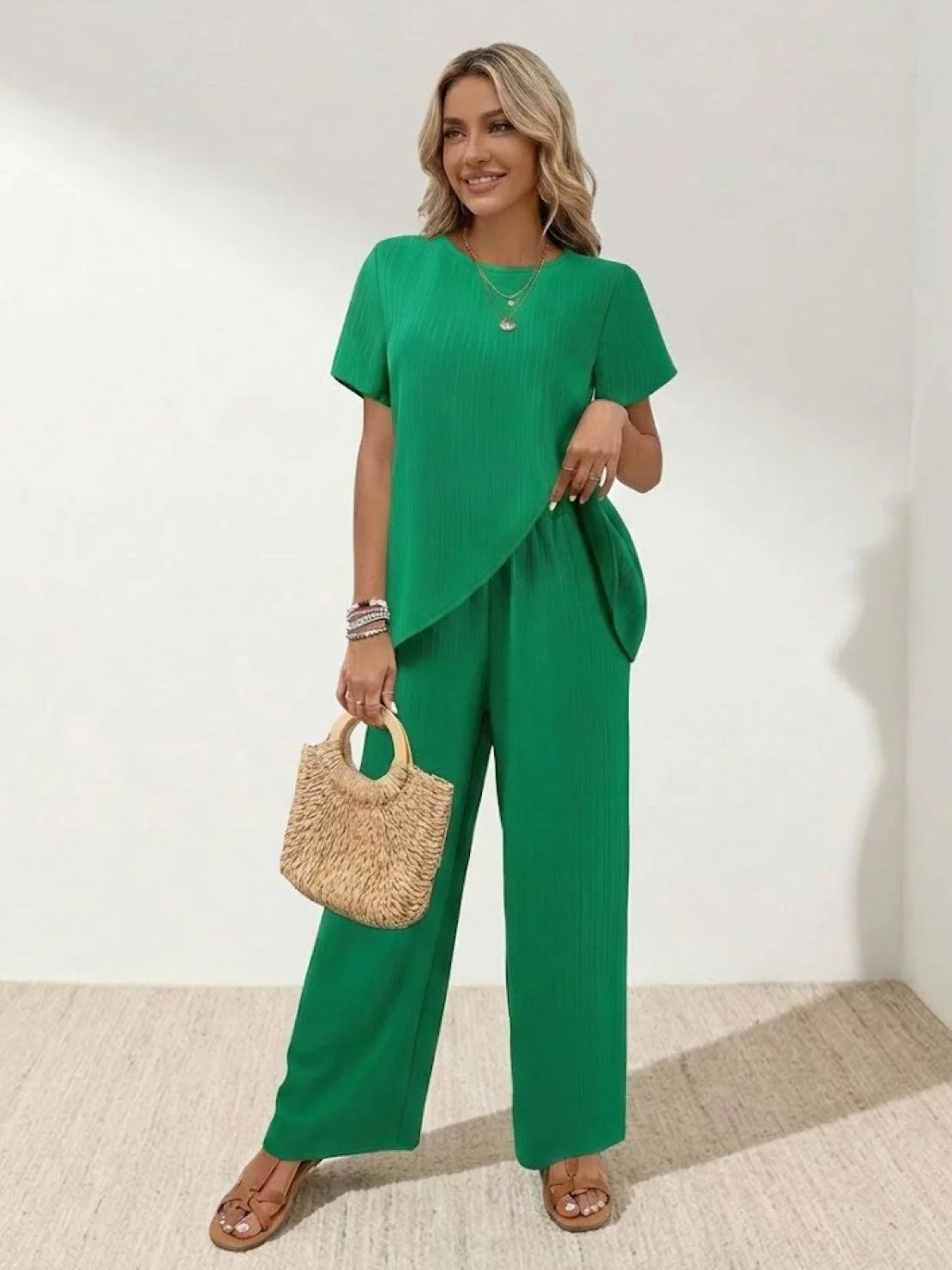Textured Elegance Two-Piece Set - Image 13