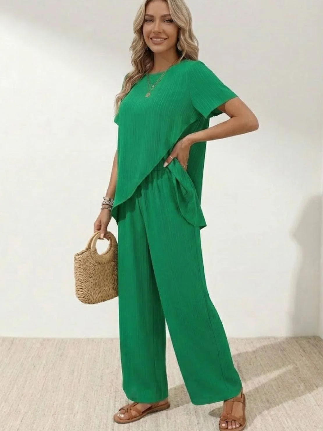 Textured Elegance Two-Piece Set - Image 16