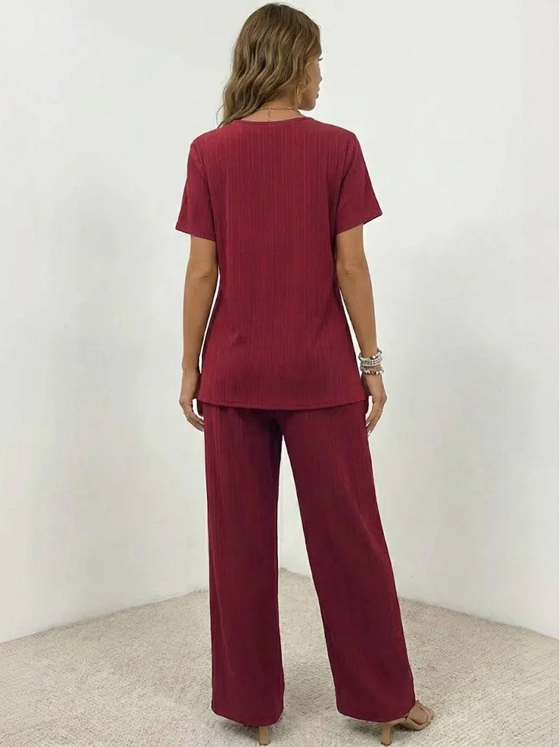 Textured Elegance Two-Piece Set - Image 24