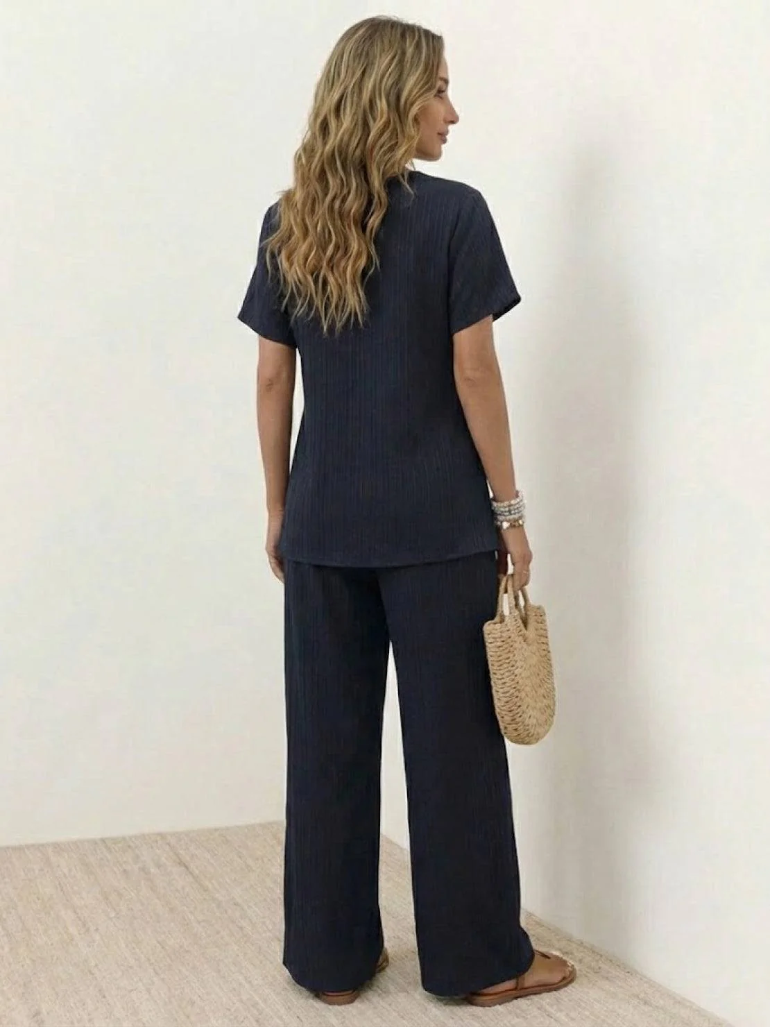 Textured Elegance Two-Piece Set - Image 6
