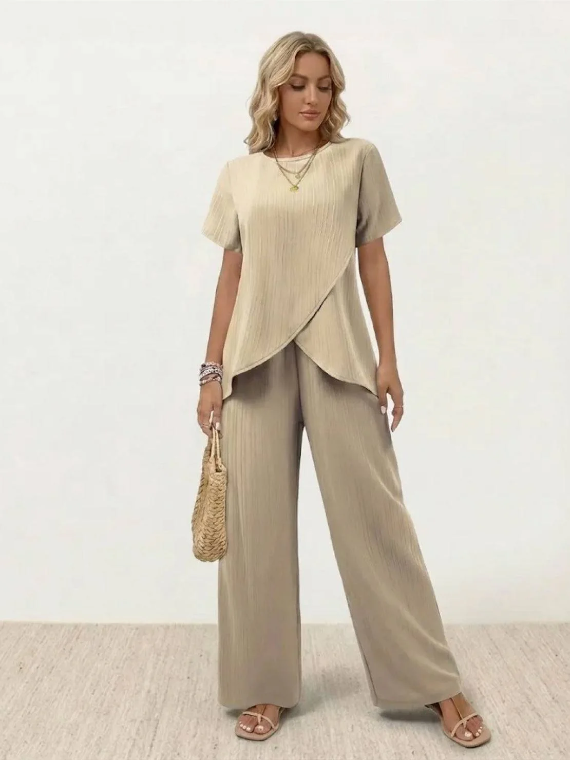 Textured Elegance Two-Piece Set - Image 7