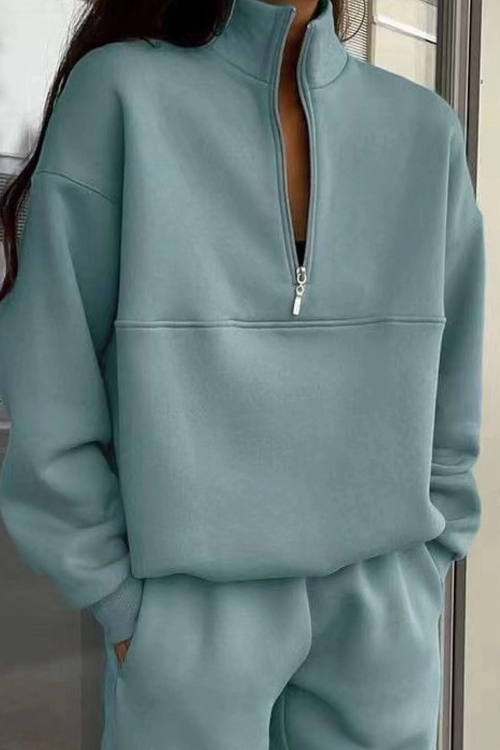 The Essential Edit: Cotton Blend Tracksuit - Image 12