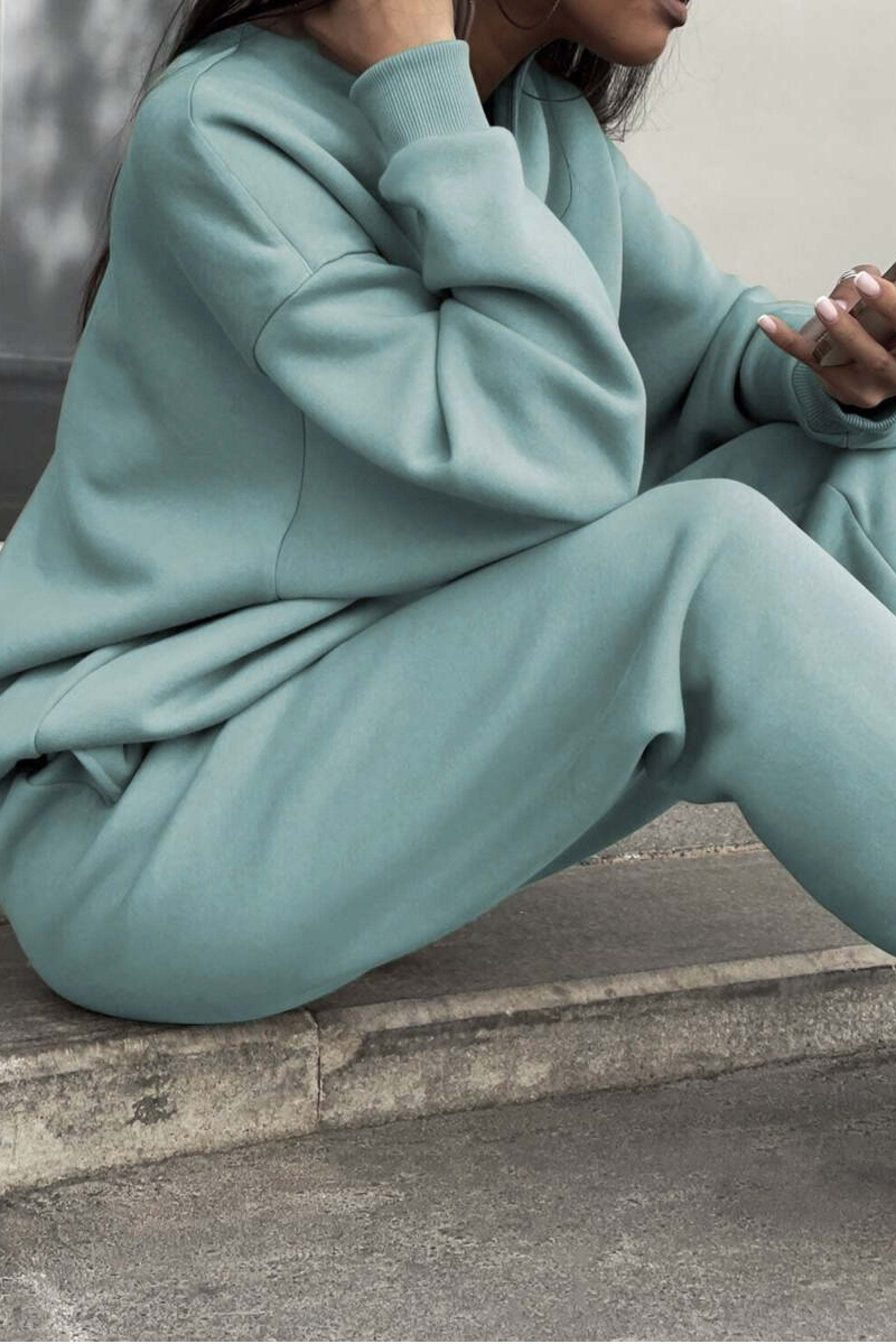 The Essential Edit: Cotton Blend Tracksuit - Image 13