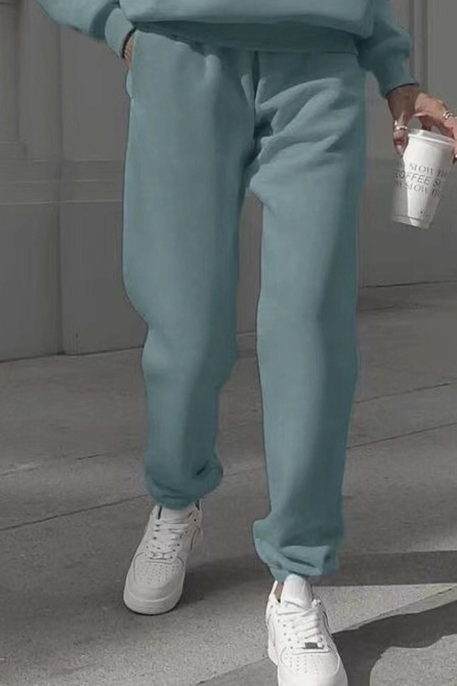 The Essential Edit: Cotton Blend Tracksuit - Image 14
