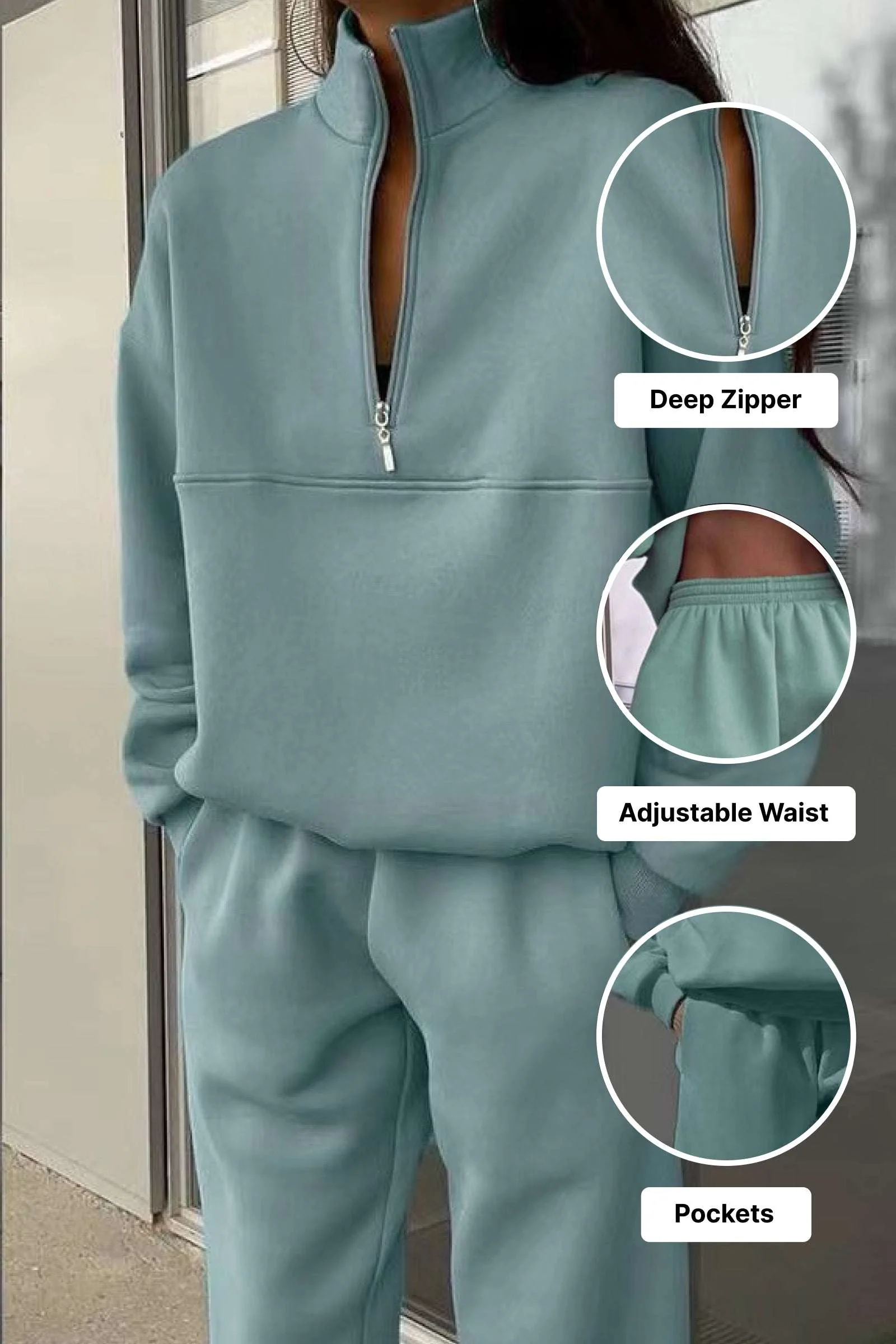The Essential Edit: Cotton Blend Tracksuit - Image 15