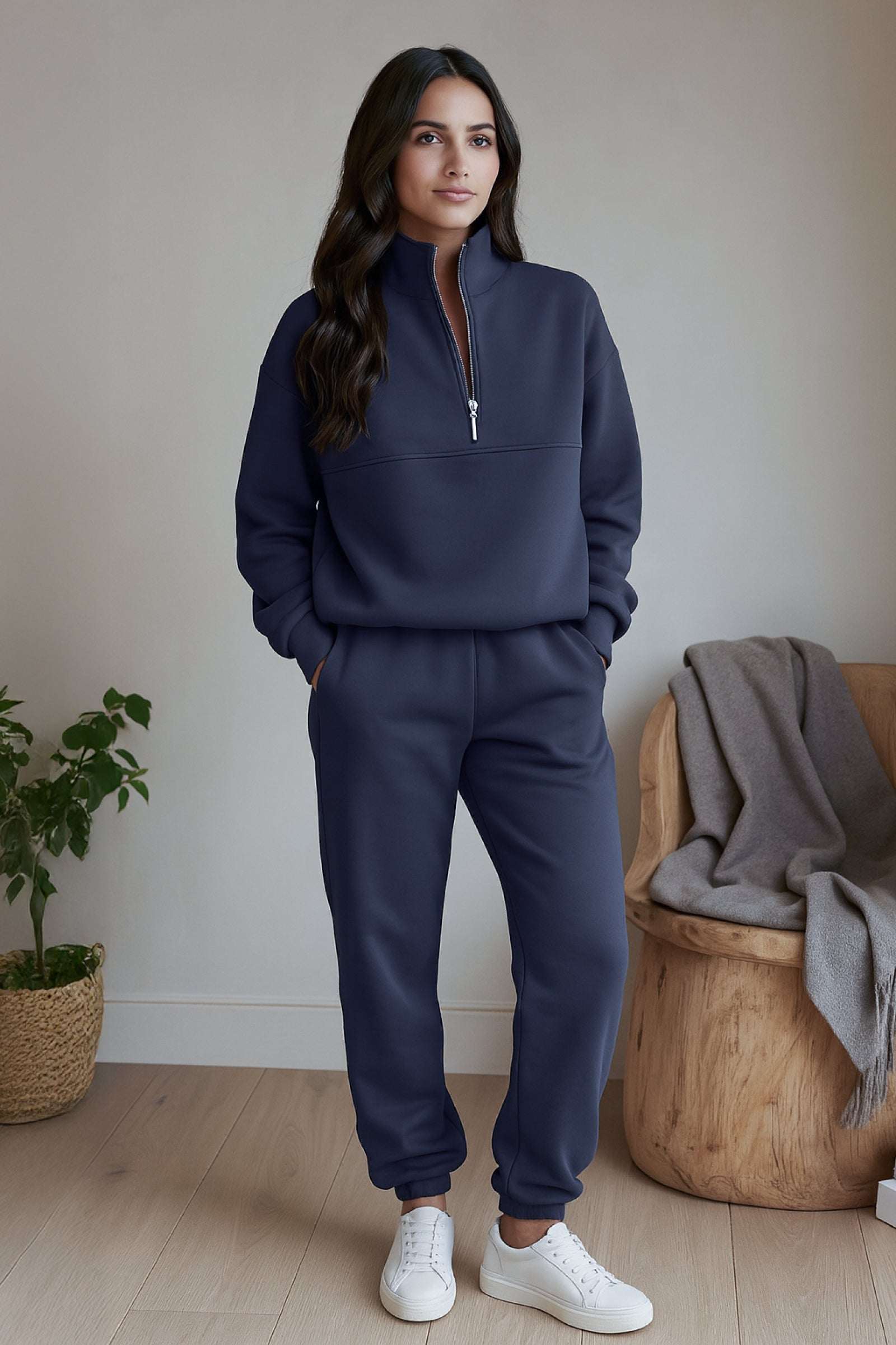 The Essential Edit: Cotton Blend Tracksuit - Image 24