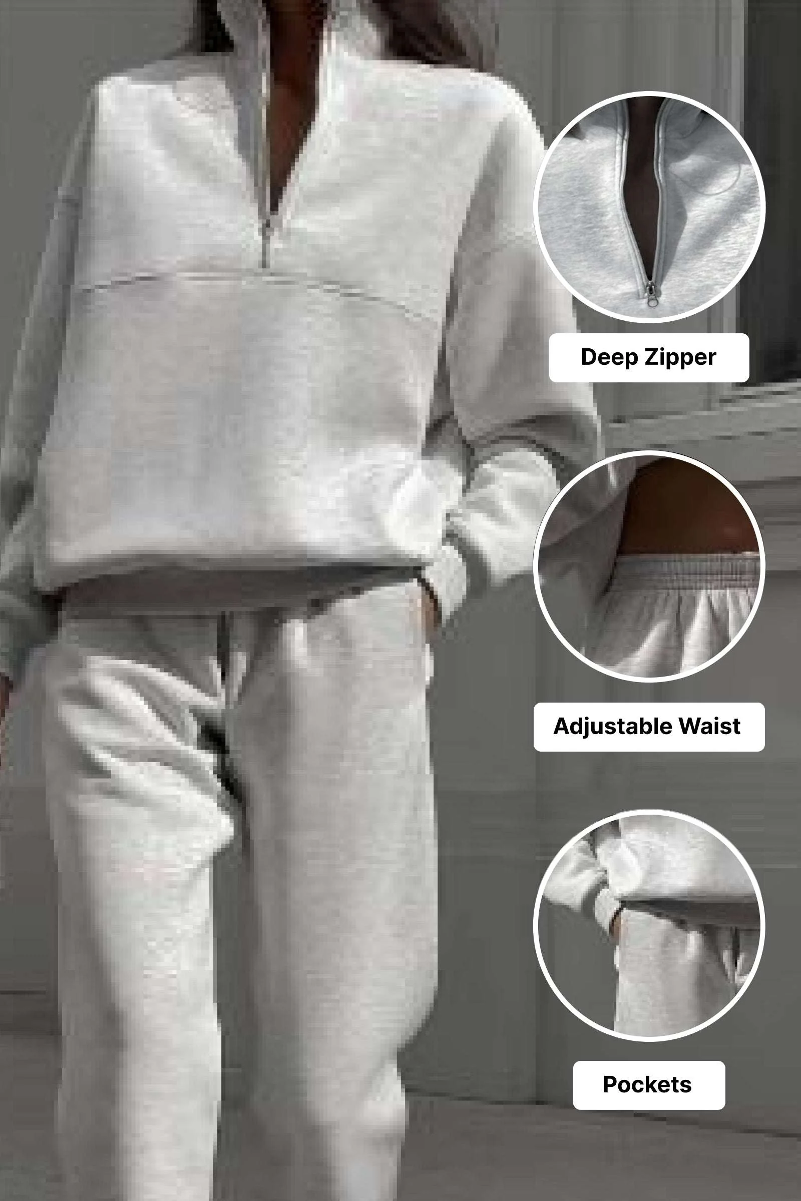 The Essential Edit: Cotton Blend Tracksuit - Image 37