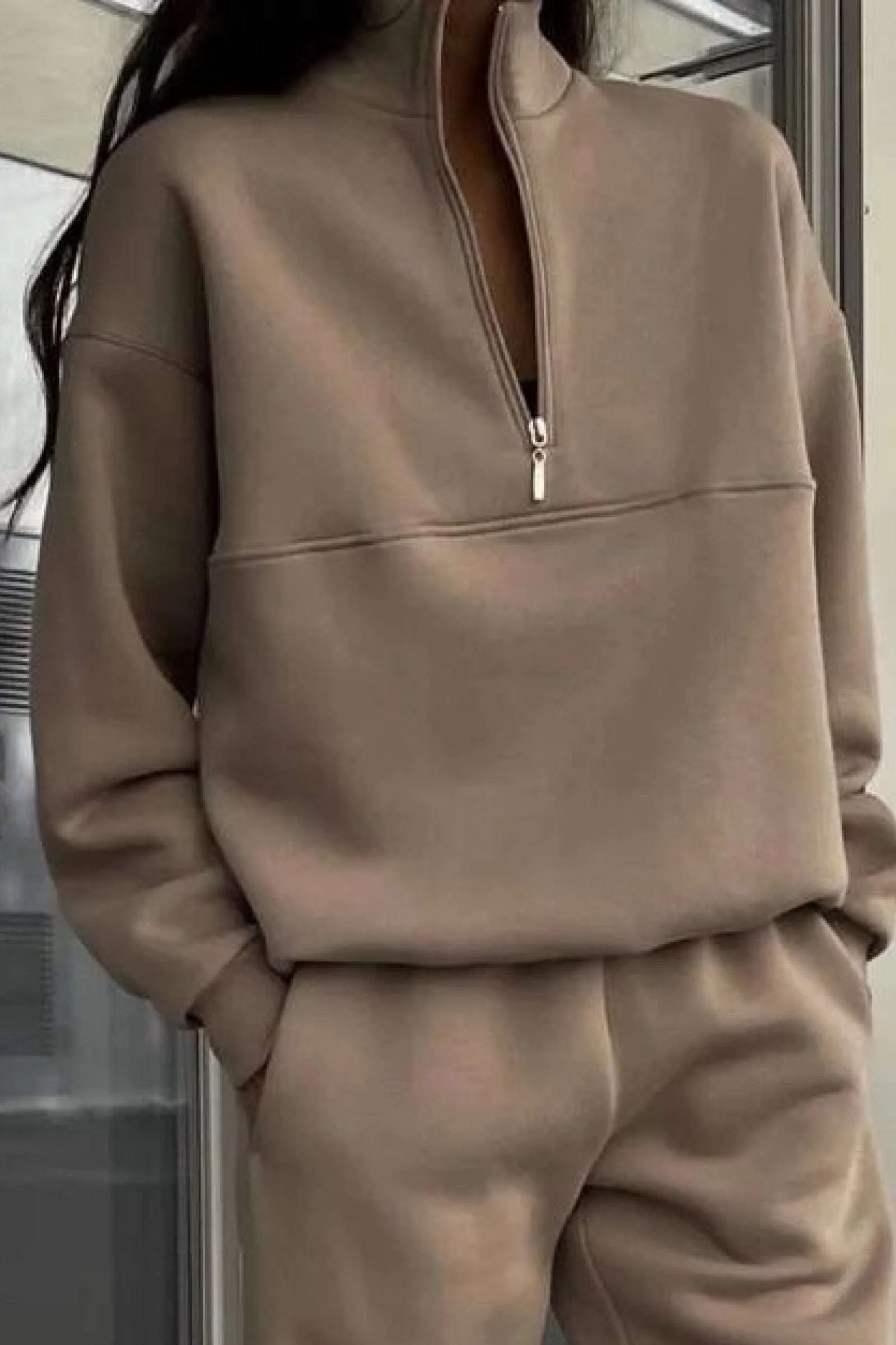 The Essential Edit: Cotton Blend Tracksuit - Image 4