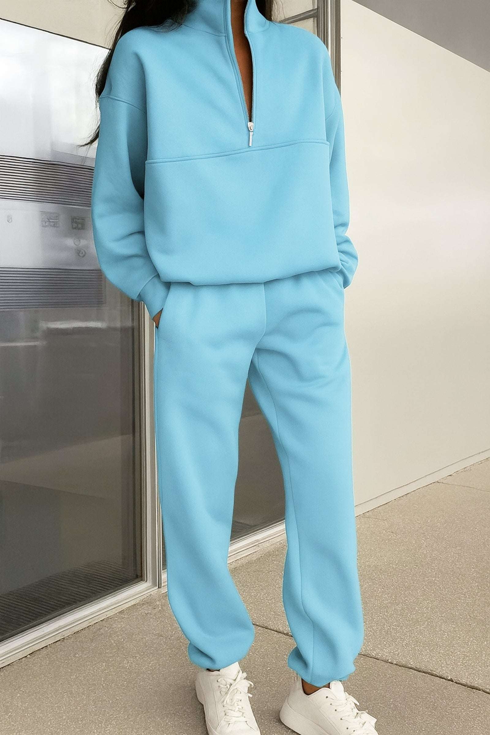The Essential Edit: Cotton Blend Tracksuit - Image 53