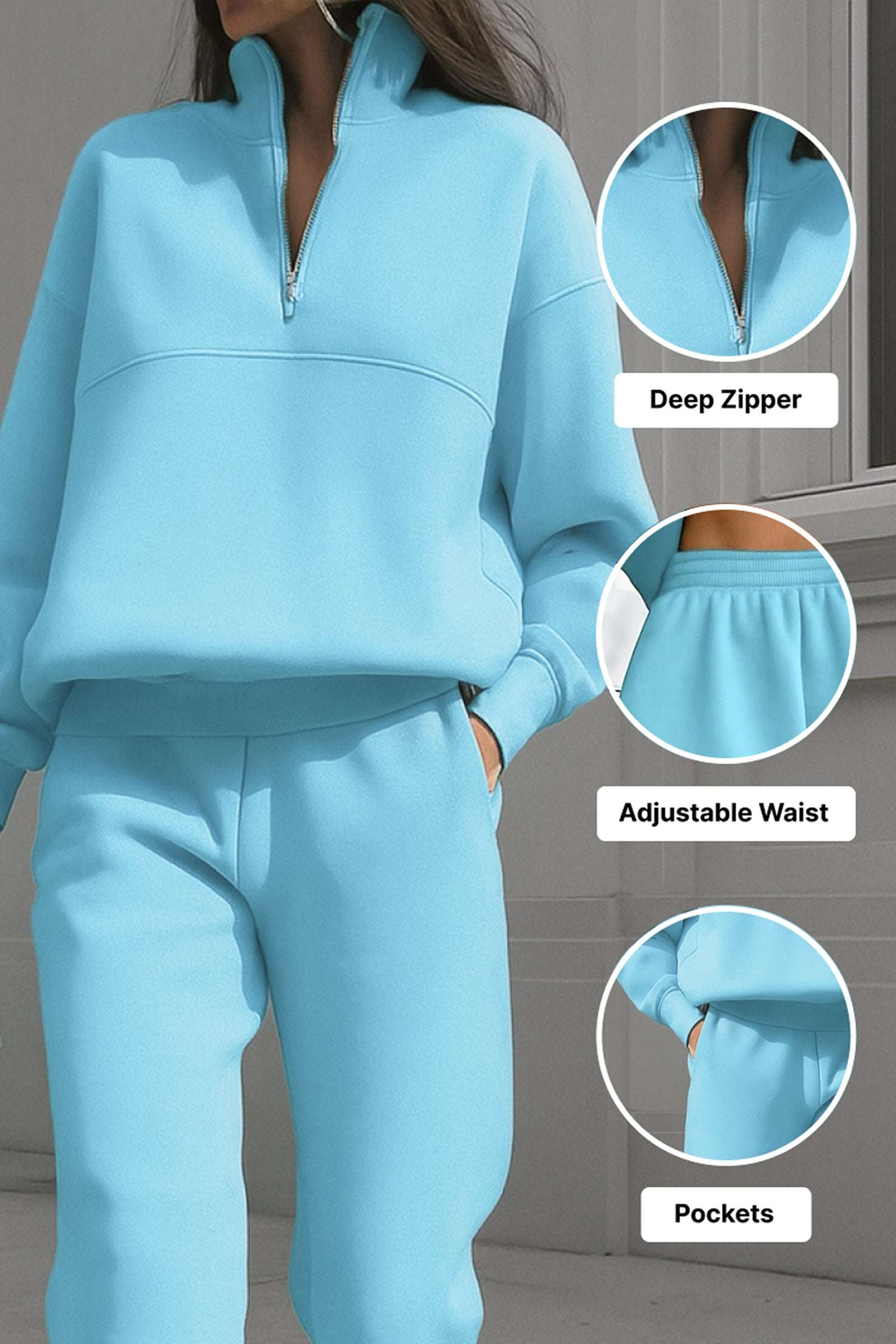 The Essential Edit: Cotton Blend Tracksuit - Image 59