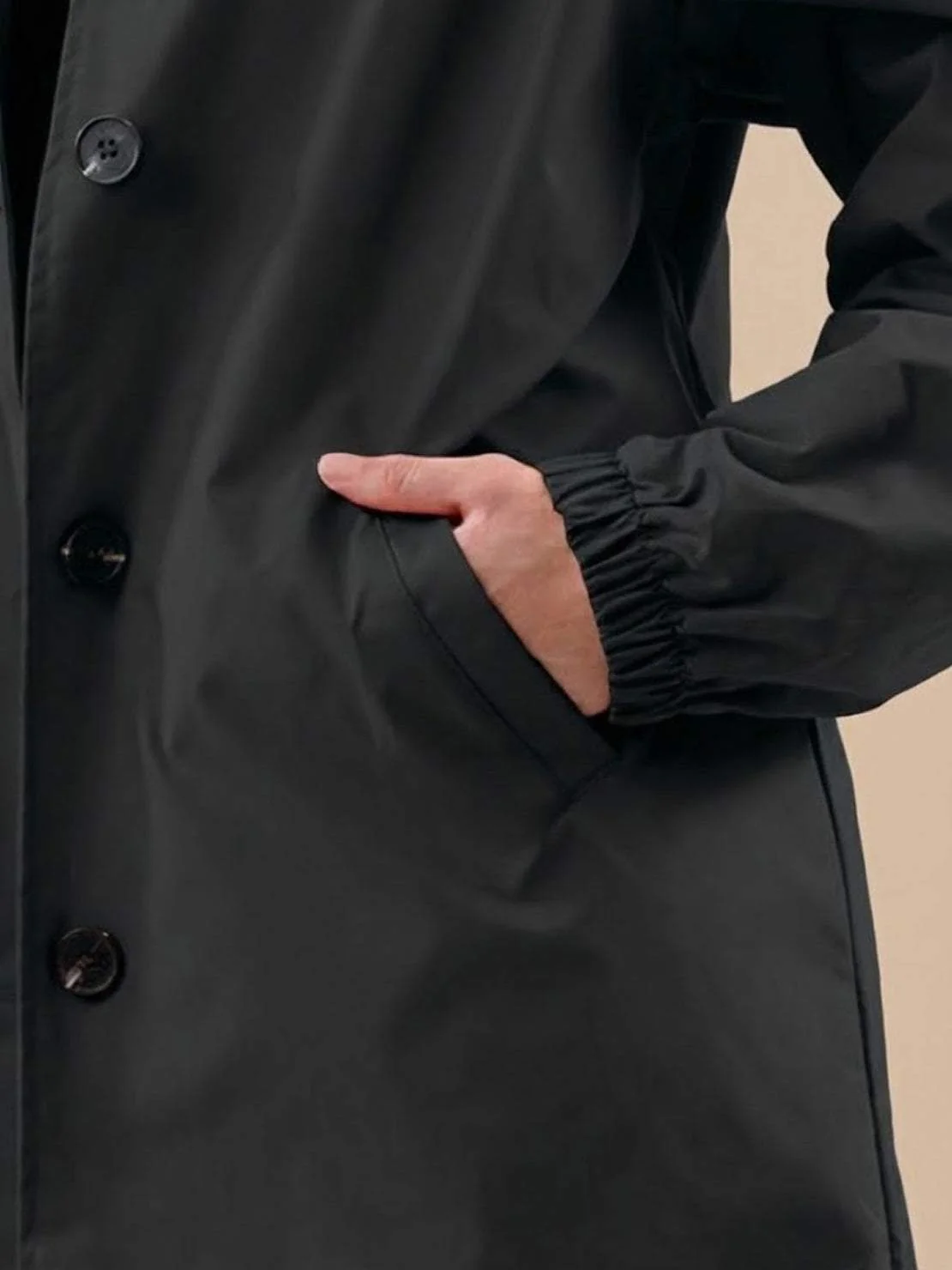 The Rain Couture Windbreaker-Trendy, Oversized, and Water-Resistant - Image 10