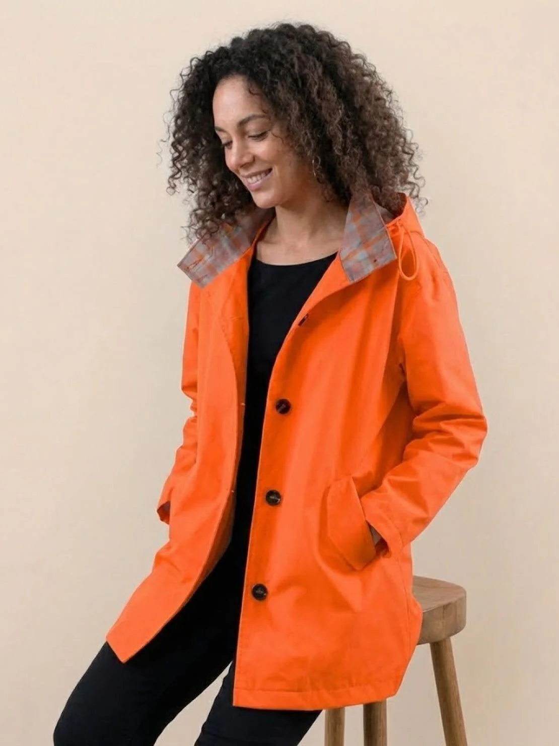 The Rain Couture Windbreaker-Trendy, Oversized, and Water-Resistant - Image 18