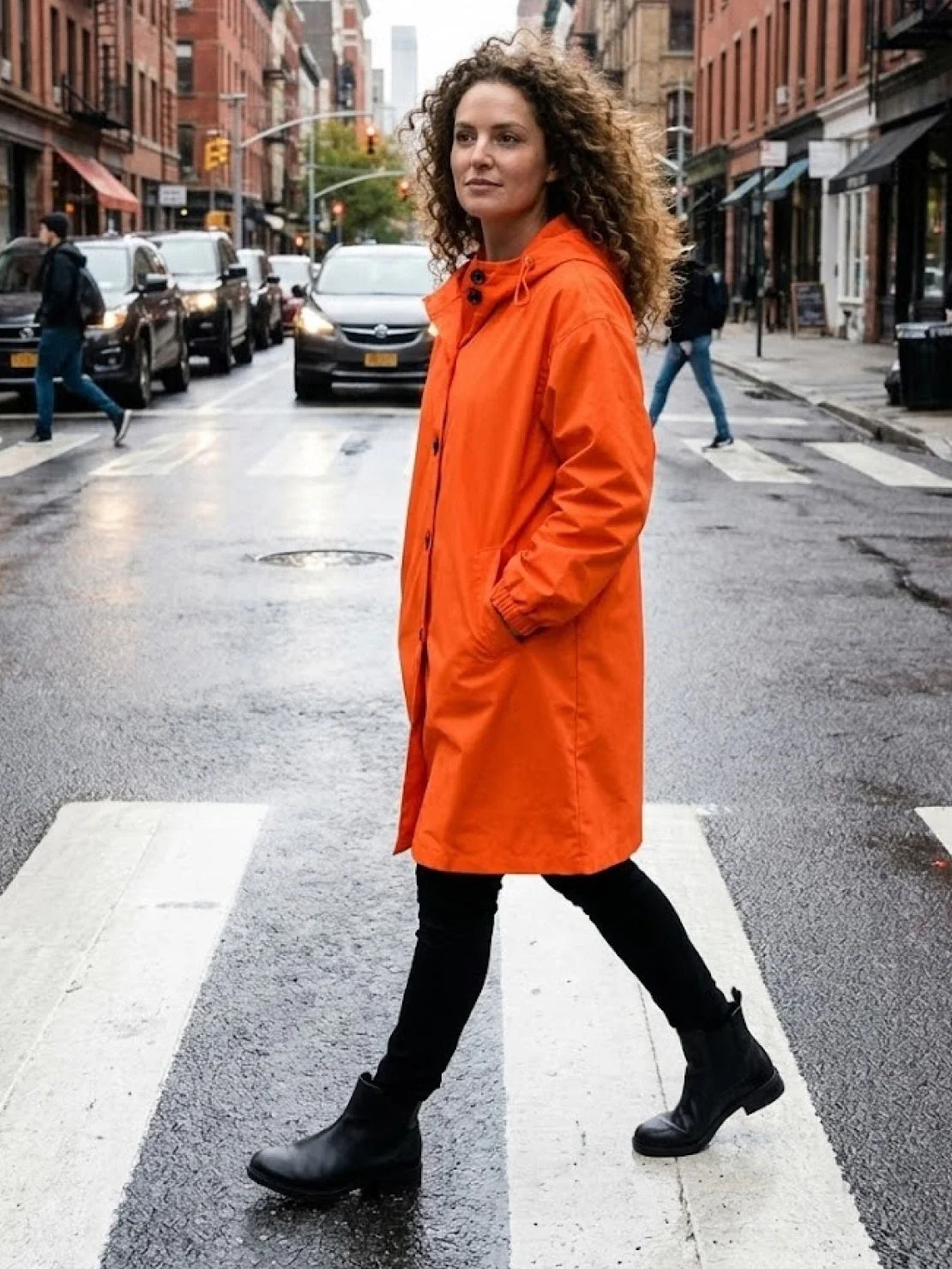 The Rain Couture Windbreaker-Trendy, Oversized, and Water-Resistant - Image 19
