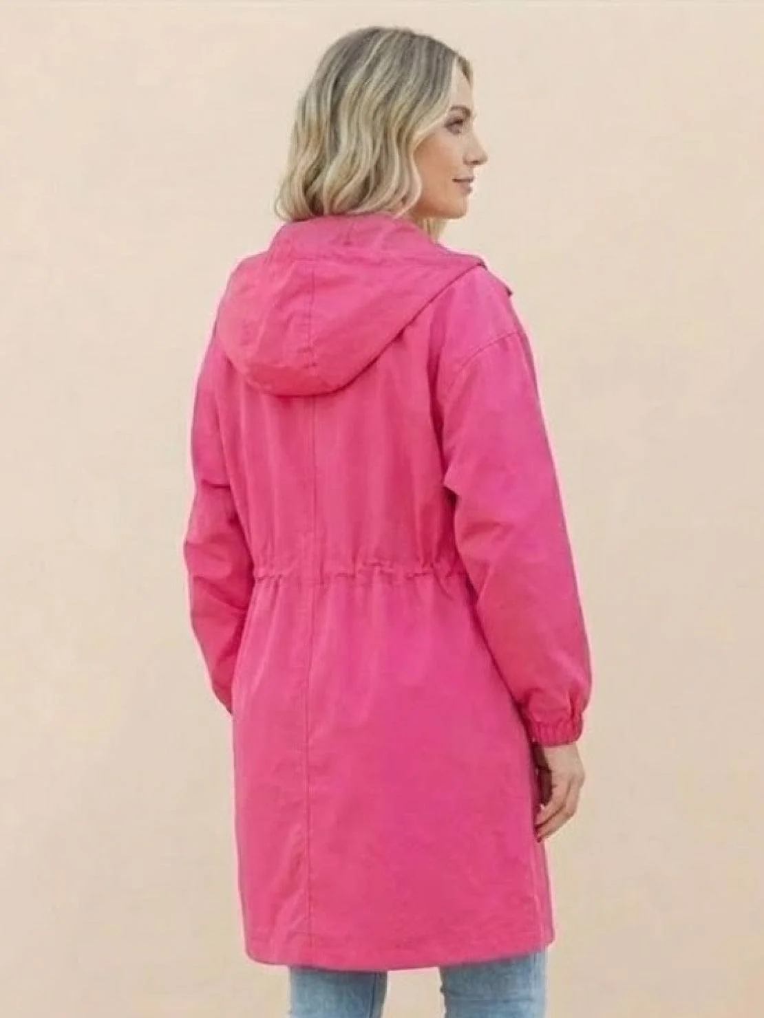 The Rain Couture Windbreaker-Trendy, Oversized, and Water-Resistant - Image 22