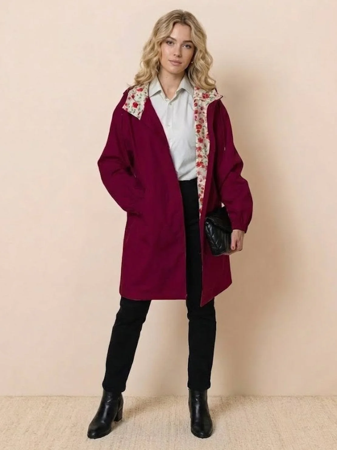 The Rain Couture Windbreaker-Trendy, Oversized, and Water-Resistant - Image 26