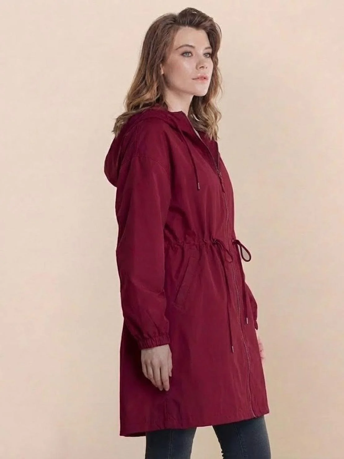 The Rain Couture Windbreaker-Trendy, Oversized, and Water-Resistant - Image 27