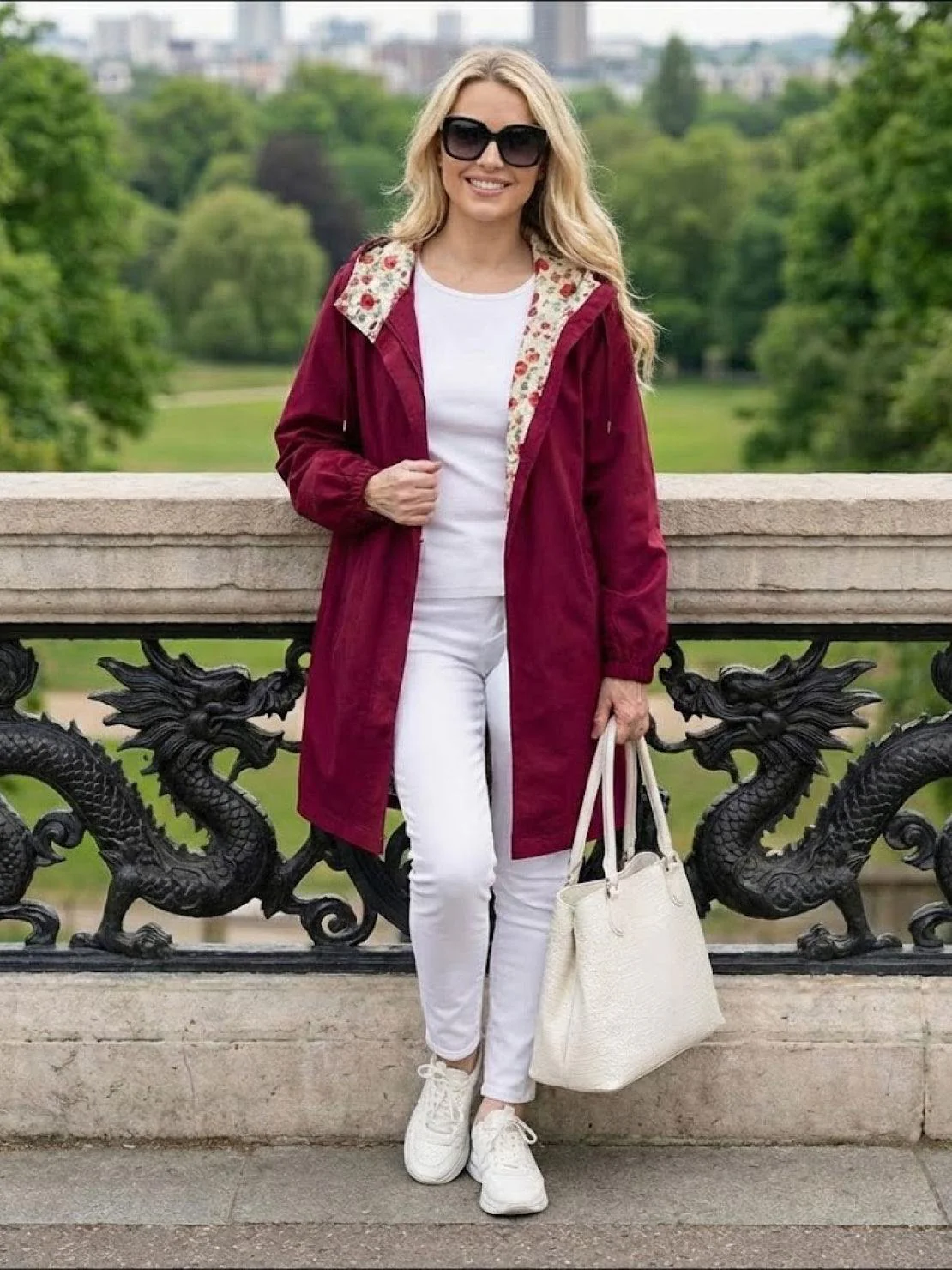 The Rain Couture Windbreaker-Trendy, Oversized, and Water-Resistant - Image 29