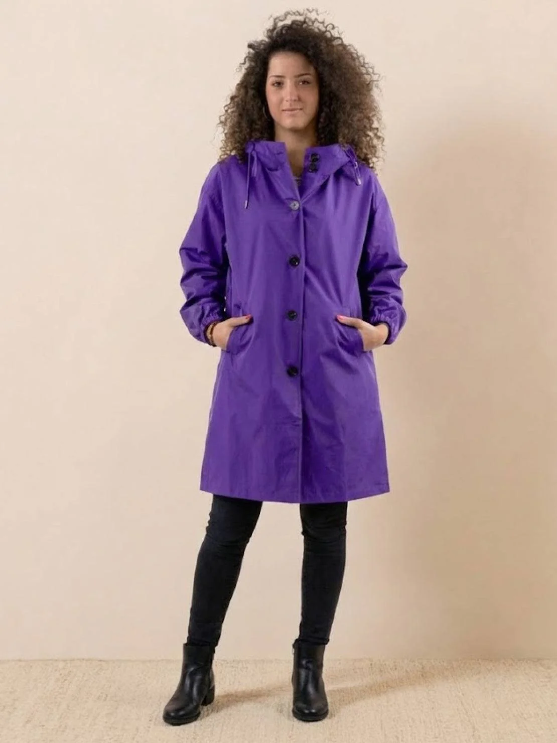 The Rain Couture Windbreaker-Trendy, Oversized, and Water-Resistant - Image 31