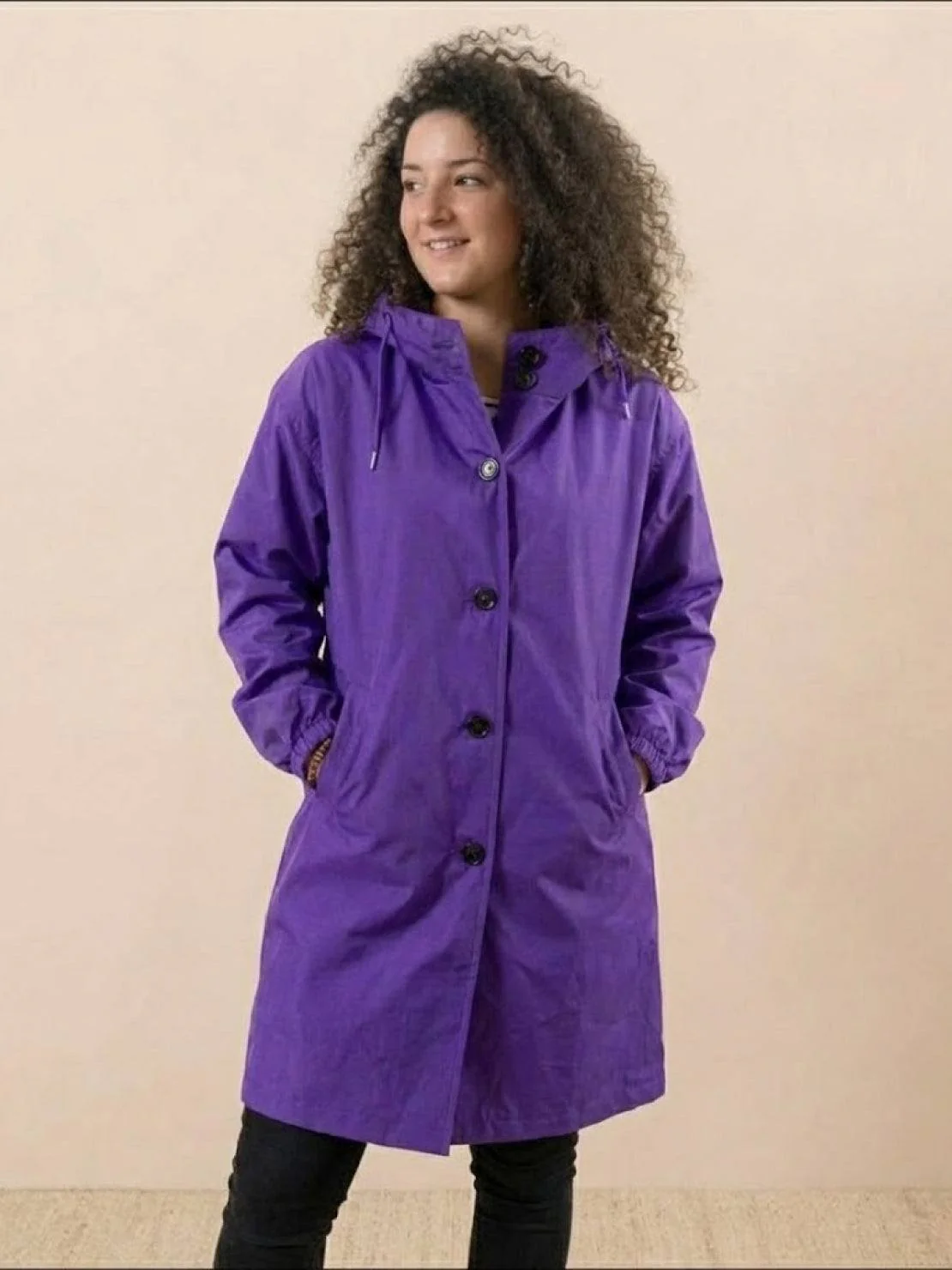 The Rain Couture Windbreaker-Trendy, Oversized, and Water-Resistant - Image 33