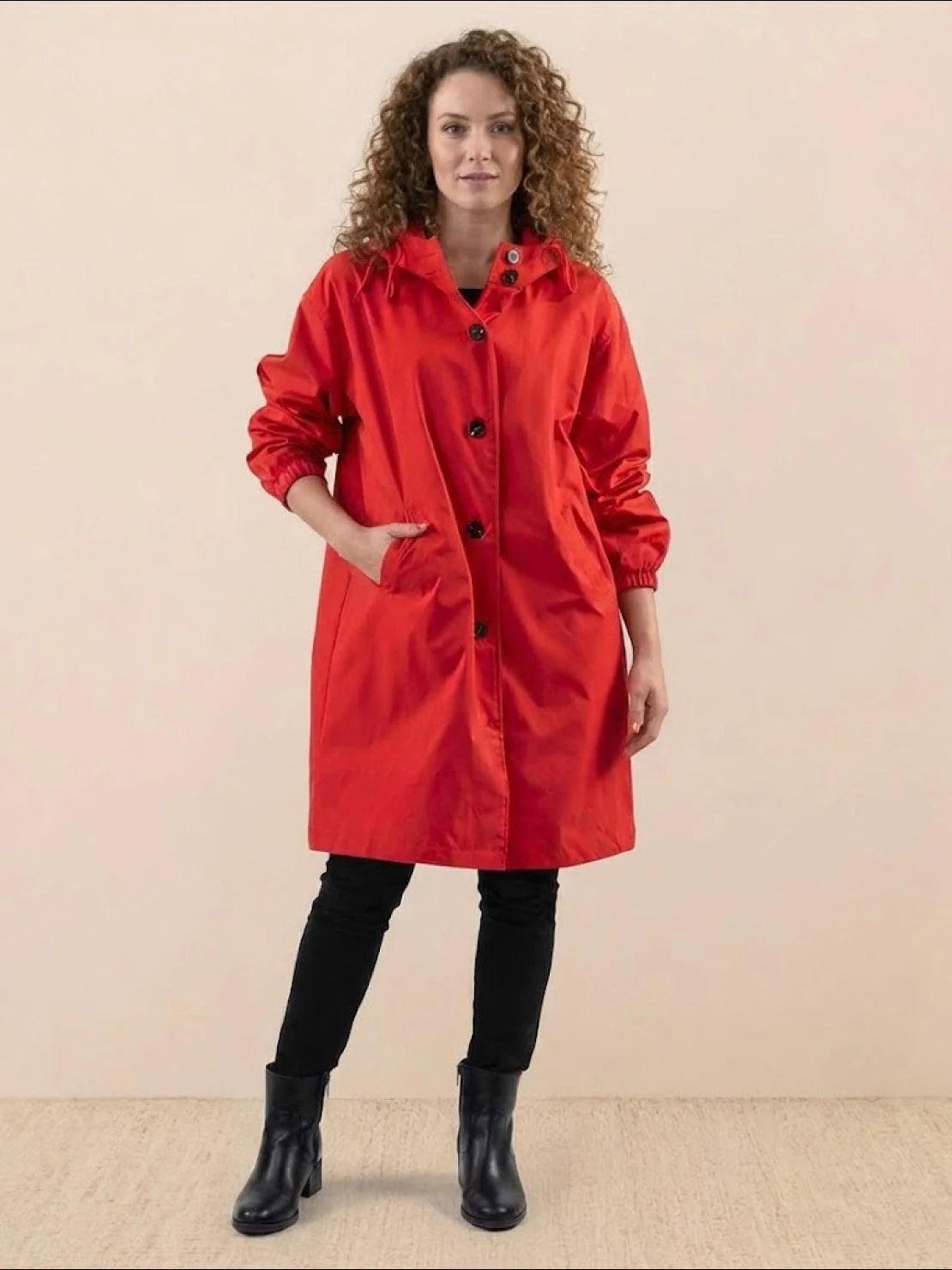 The Rain Couture Windbreaker-Trendy, Oversized, and Water-Resistant - Image 36