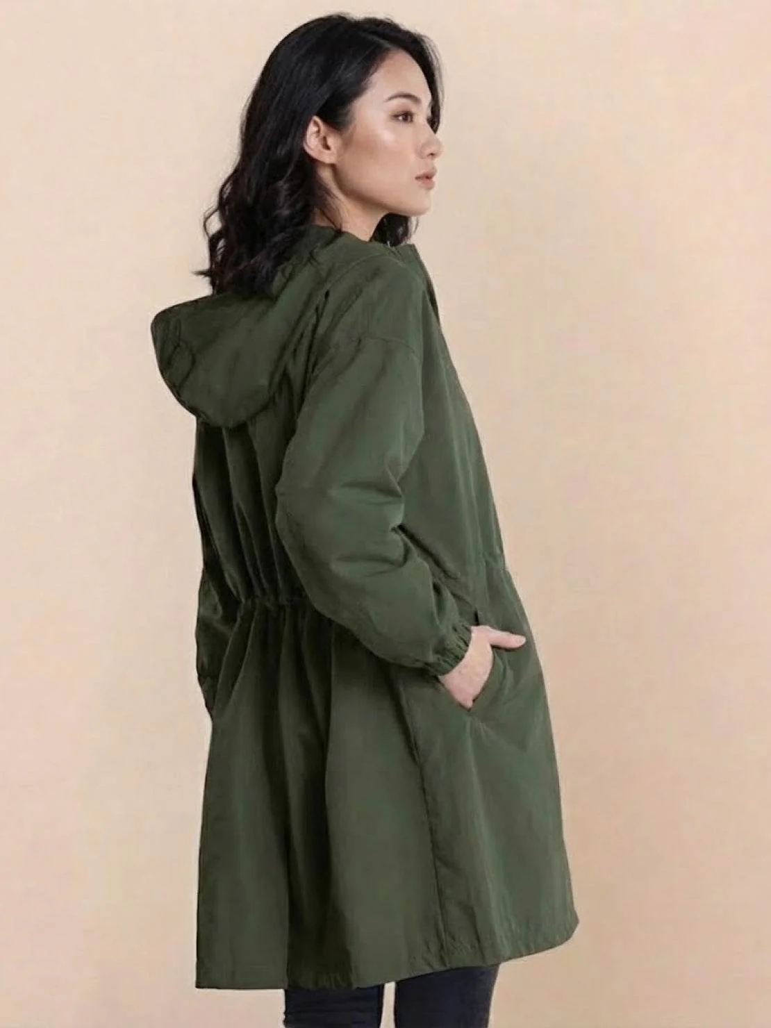 The Rain Couture Windbreaker-Trendy, Oversized, and Water-Resistant - Image 47