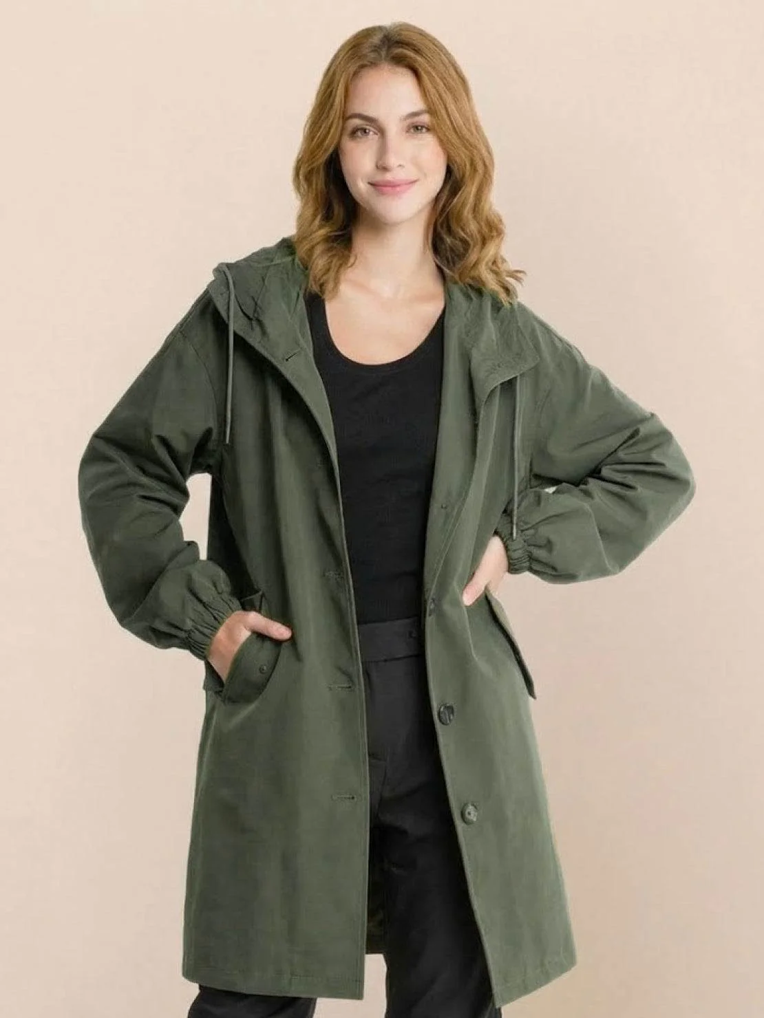 The Rain Couture Windbreaker-Trendy, Oversized, and Water-Resistant - Image 48