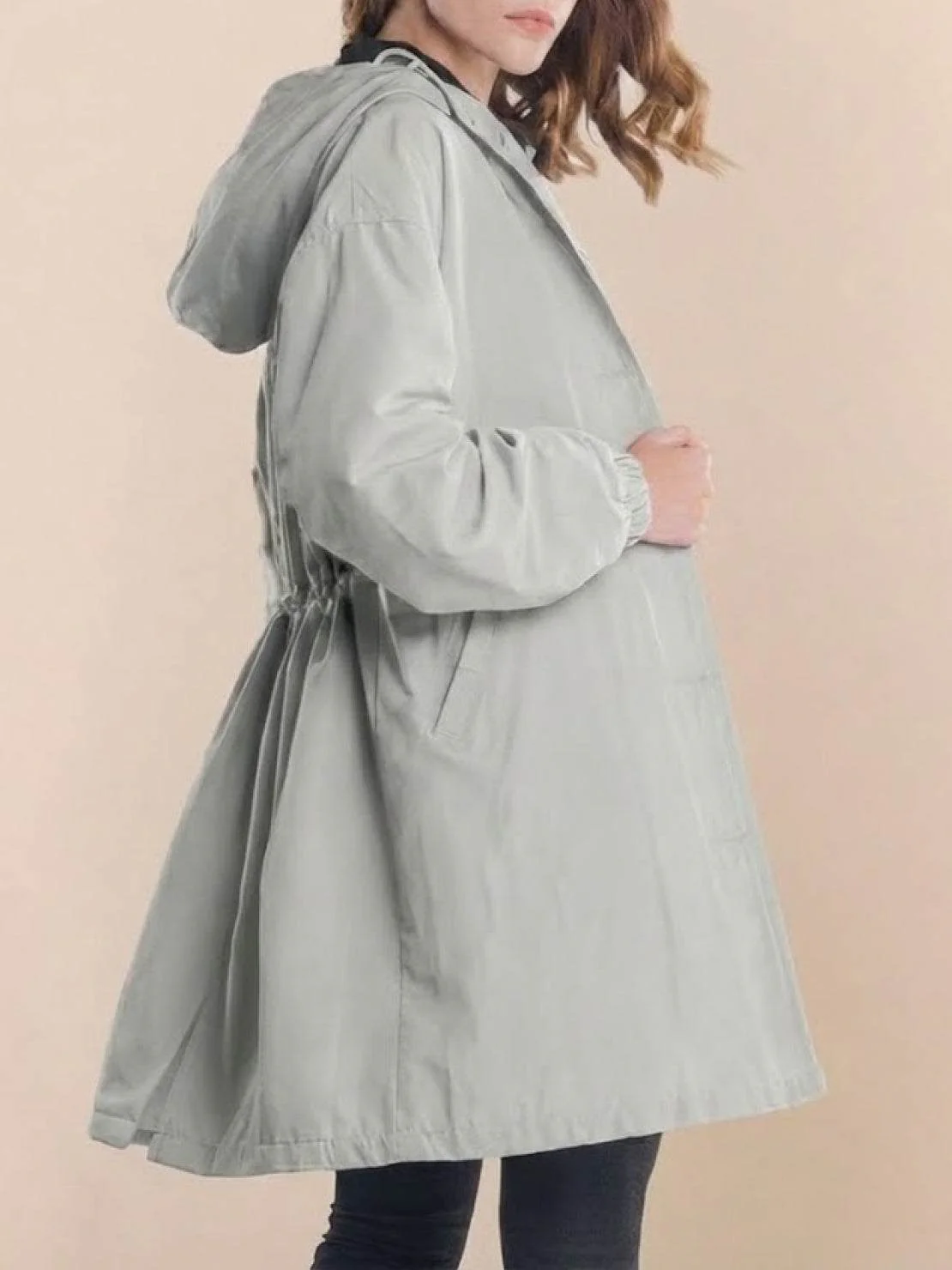 The Rain Couture Windbreaker-Trendy, Oversized, and Water-Resistant - Image 5