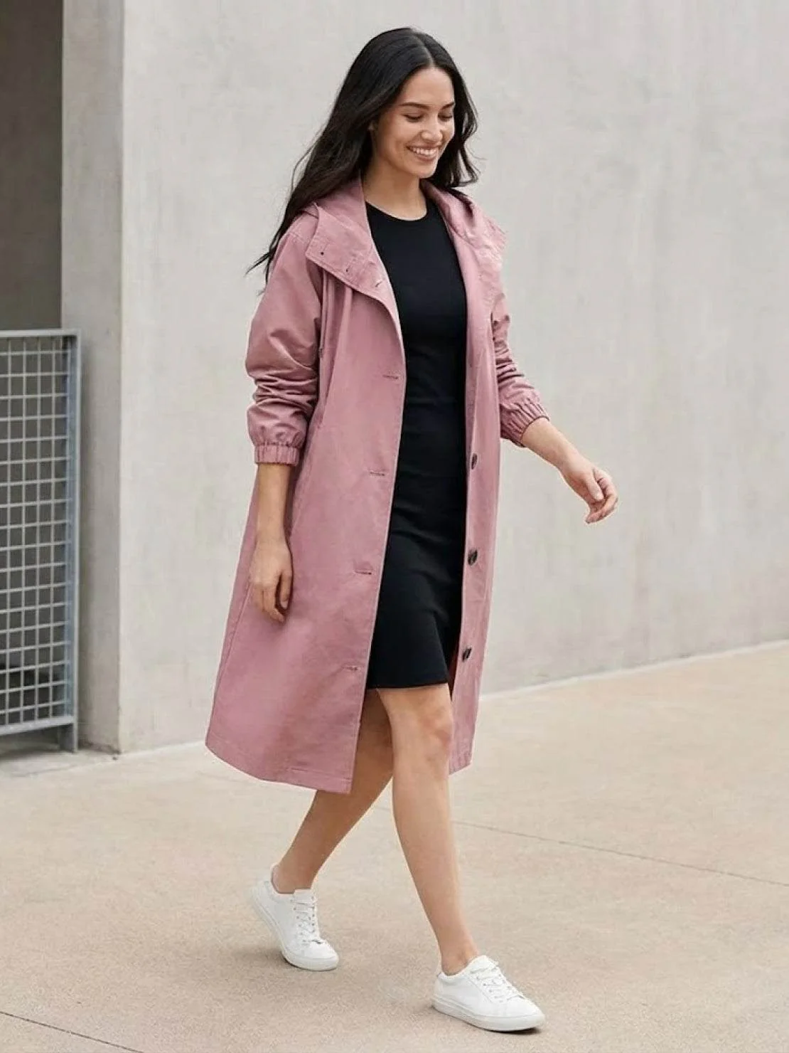 The Rain Couture Windbreaker-Trendy, Oversized, and Water-Resistant - Image 54