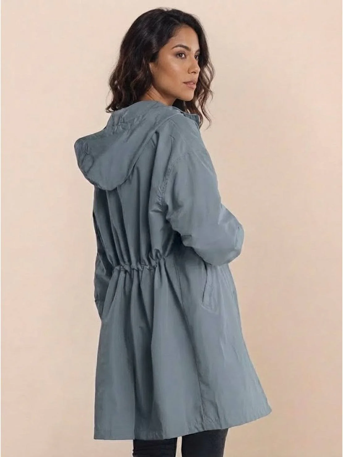The Rain Couture Windbreaker-Trendy, Oversized, and Water-Resistant - Image 57