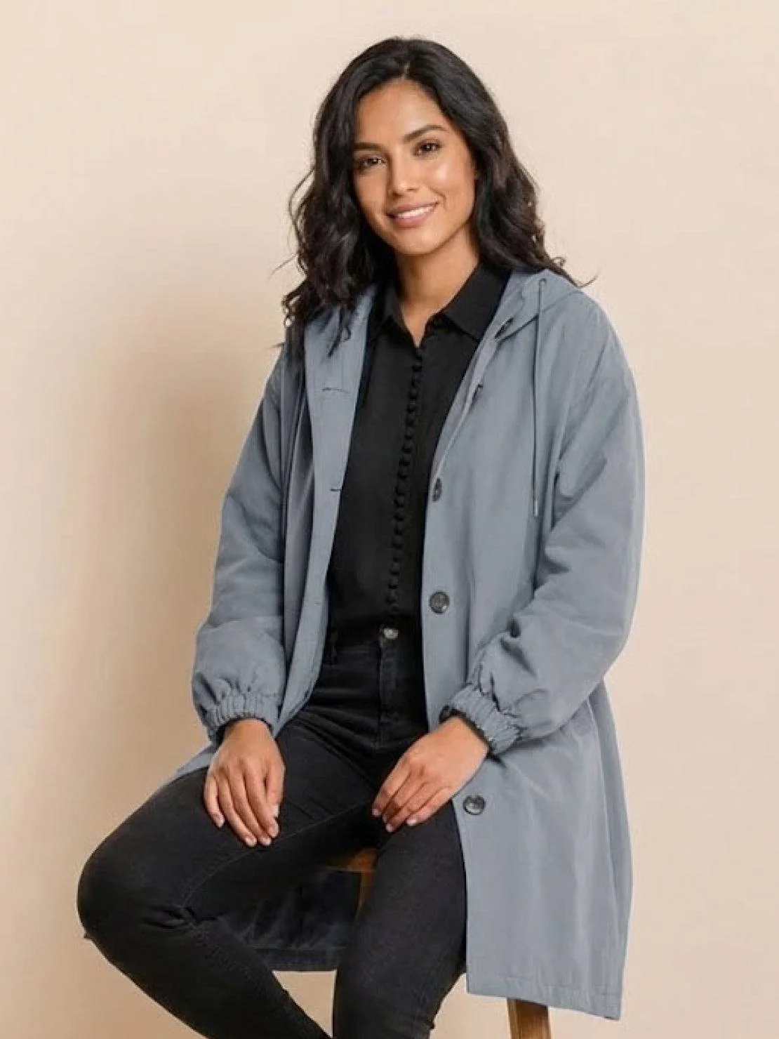 The Rain Couture Windbreaker-Trendy, Oversized, and Water-Resistant - Image 58