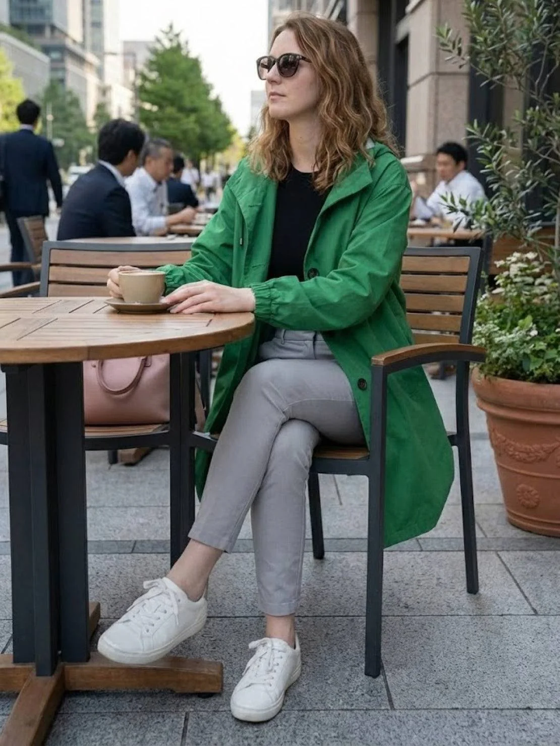 The Rain Couture Windbreaker-Trendy, Oversized, and Water-Resistant - Image 64