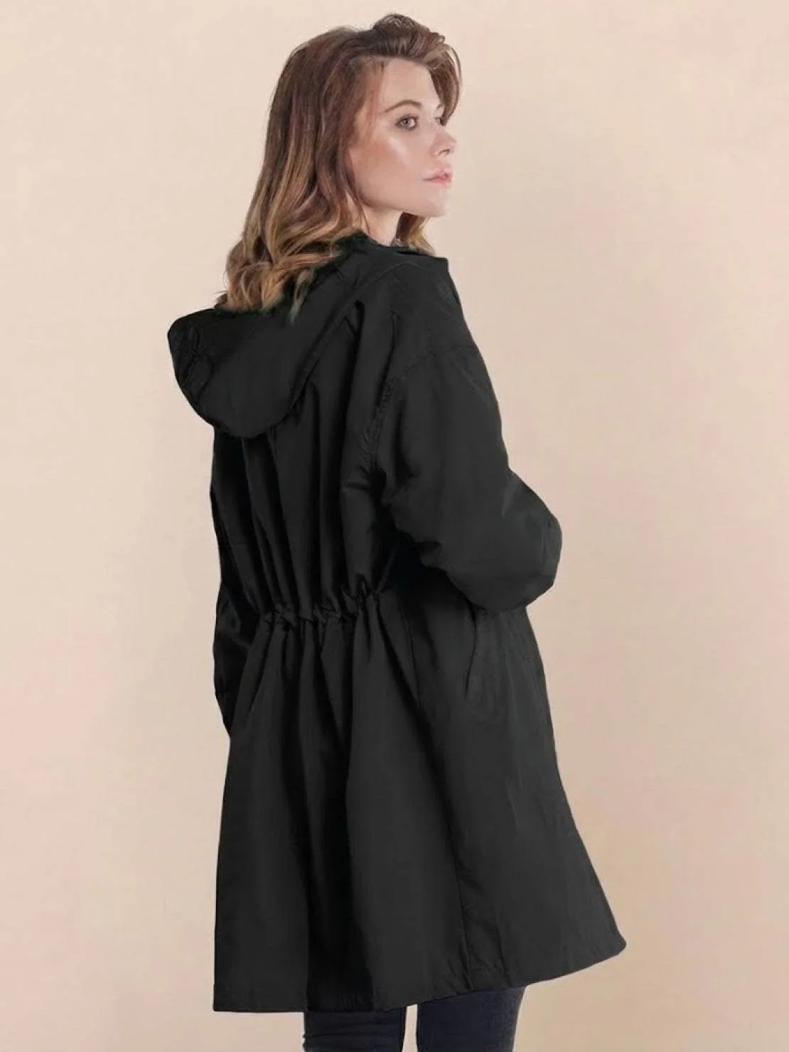 The Rain Couture Windbreaker-Trendy, Oversized, and Water-Resistant - Image 7