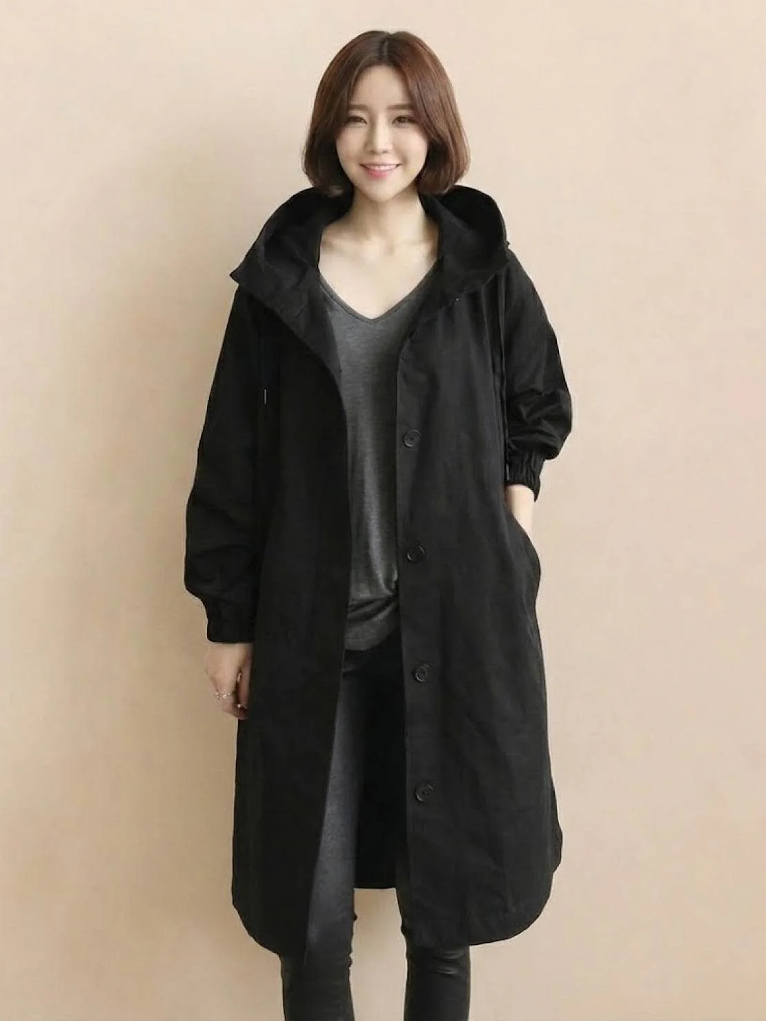 The Rain Couture Windbreaker-Trendy, Oversized, and Water-Resistant - Image 8