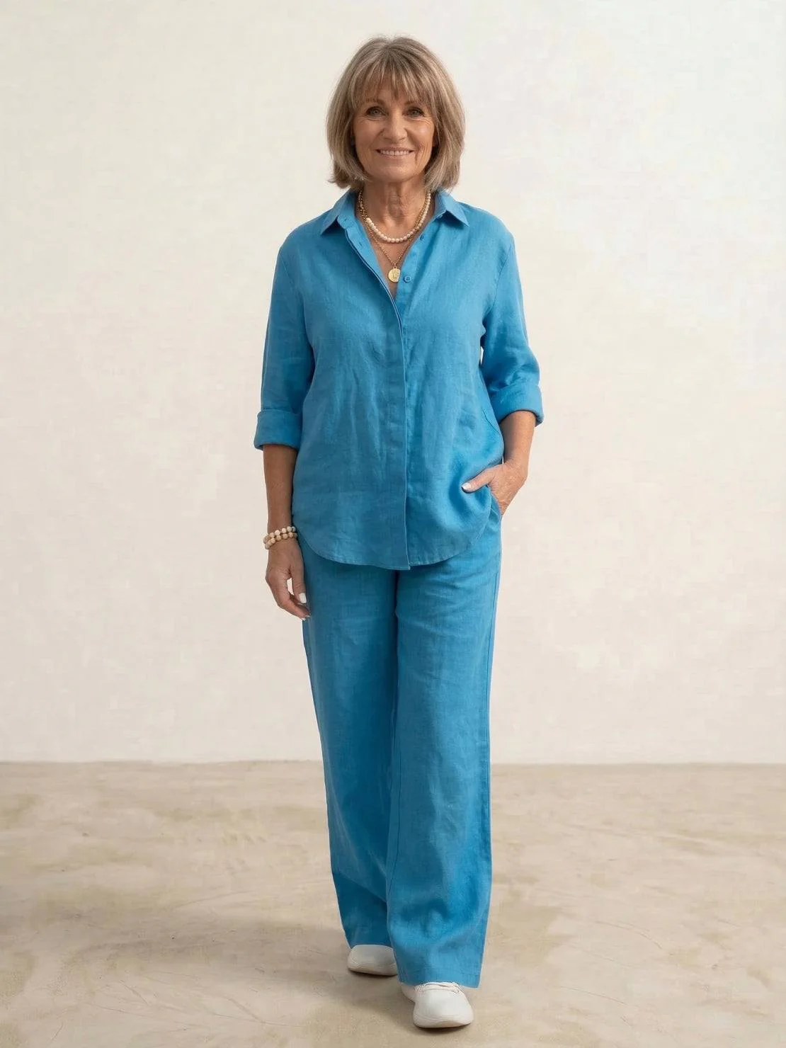 The Relaxed Shirt & Trousers Two-Piece Set - Image 14