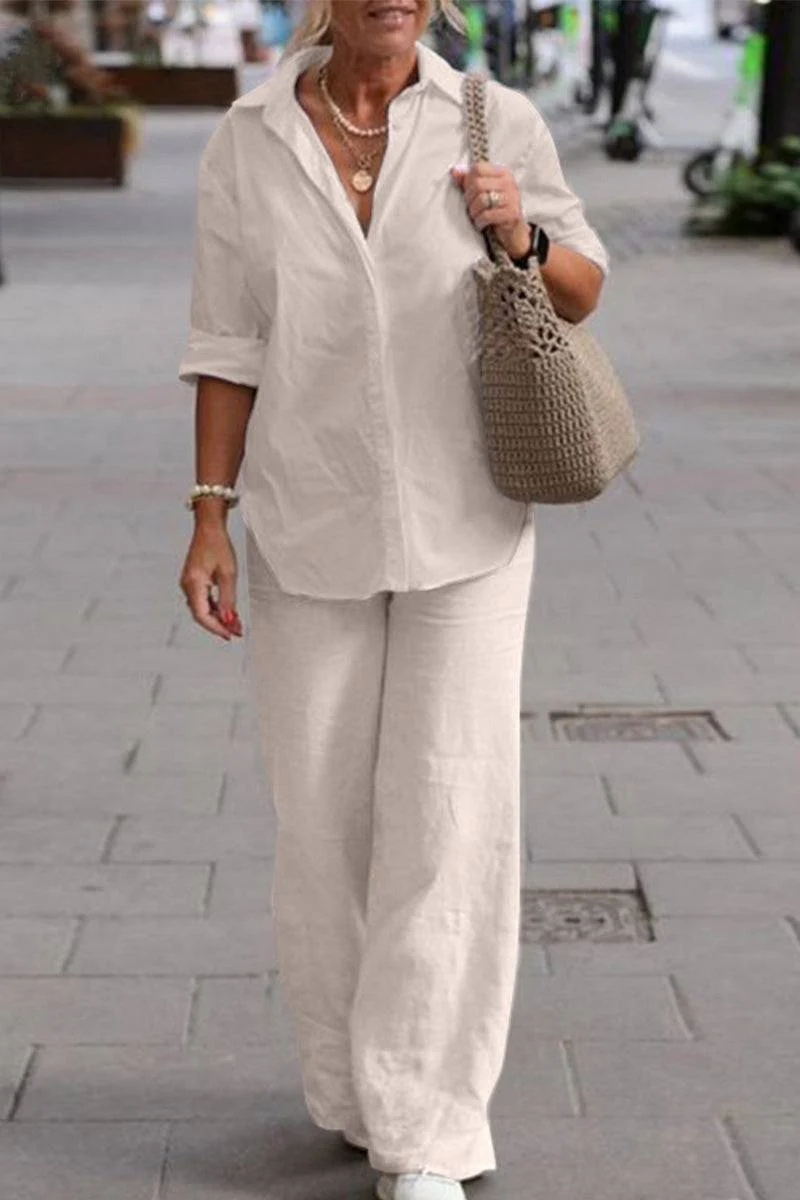The Relaxed Shirt & Trousers Two-Piece Set - Image 21