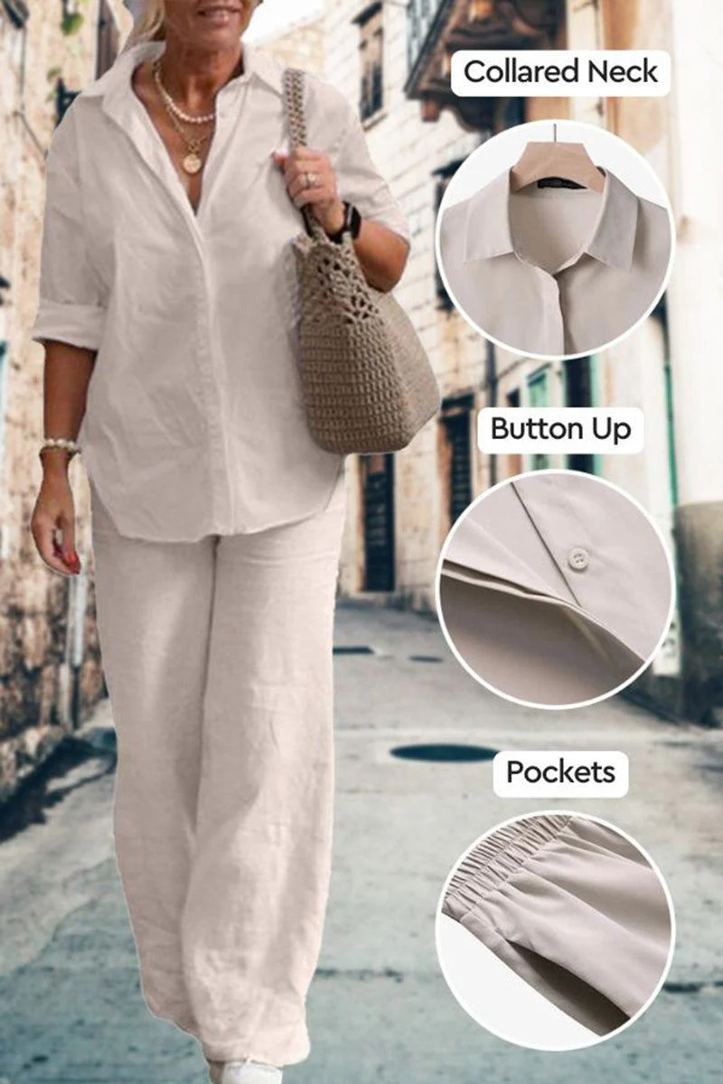 The Relaxed Shirt & Trousers Two-Piece Set - Image 22