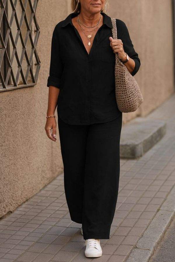 The Relaxed Shirt & Trousers Two-Piece Set - Image 23