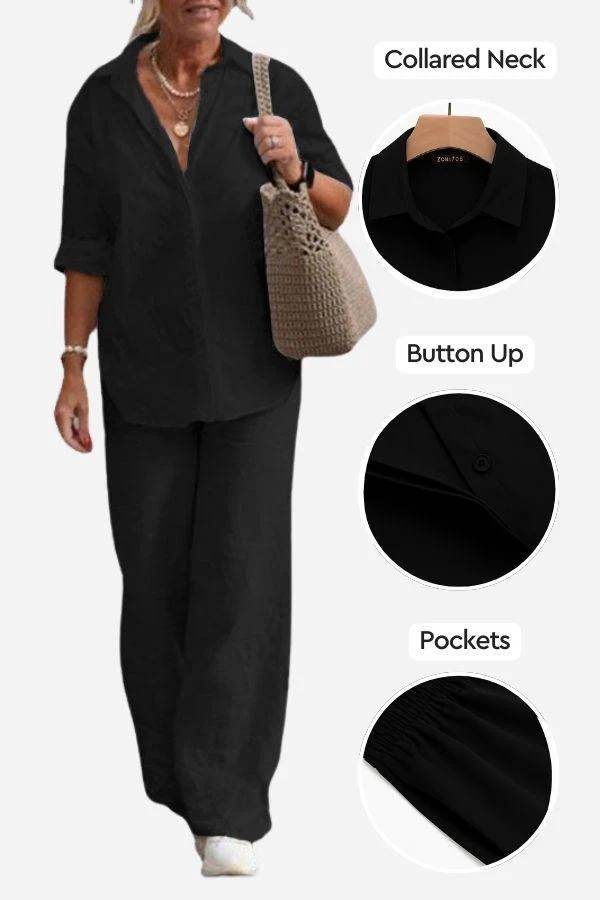The Relaxed Shirt & Trousers Two-Piece Set - Image 24