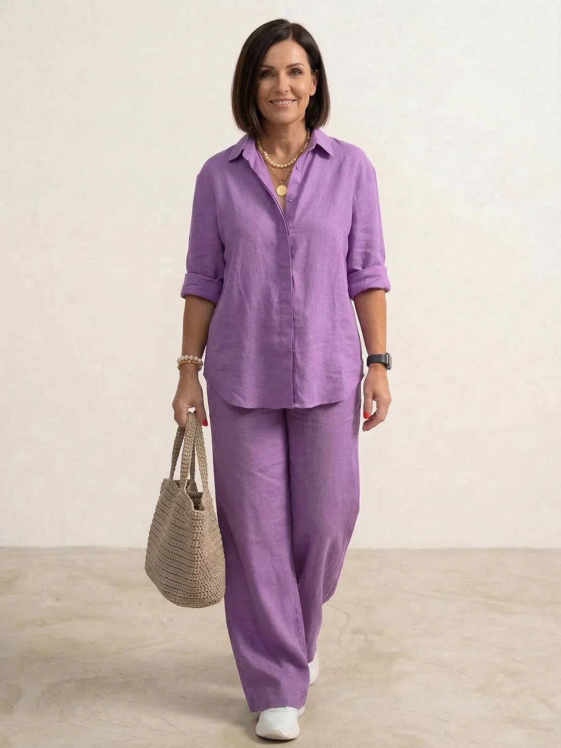 The Relaxed Shirt & Trousers Two-Piece Set - Image 25