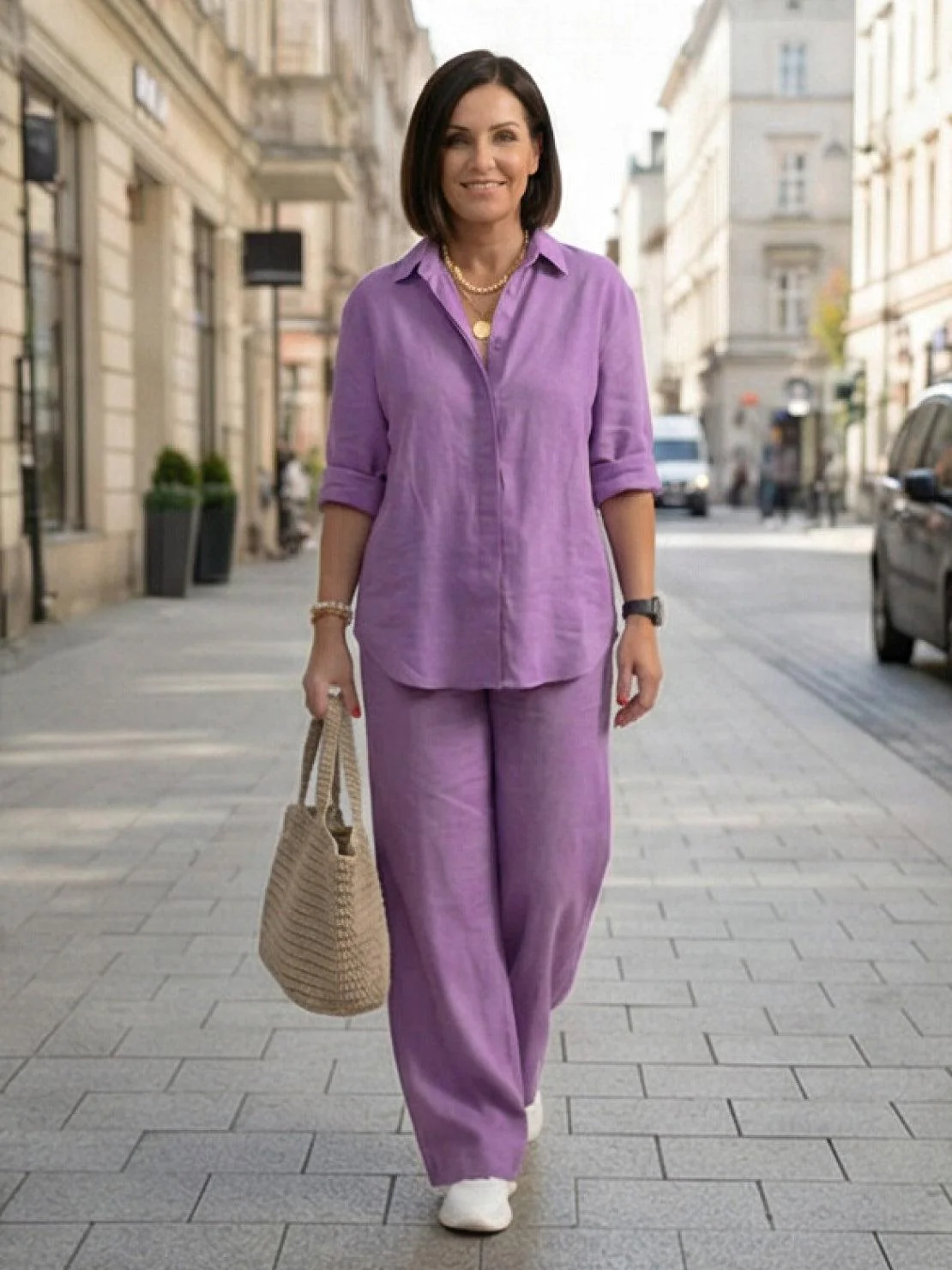The Relaxed Shirt & Trousers Two-Piece Set - Image 27