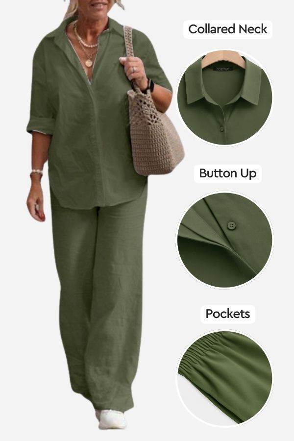 The Relaxed Shirt & Trousers Two-Piece Set - Image 6