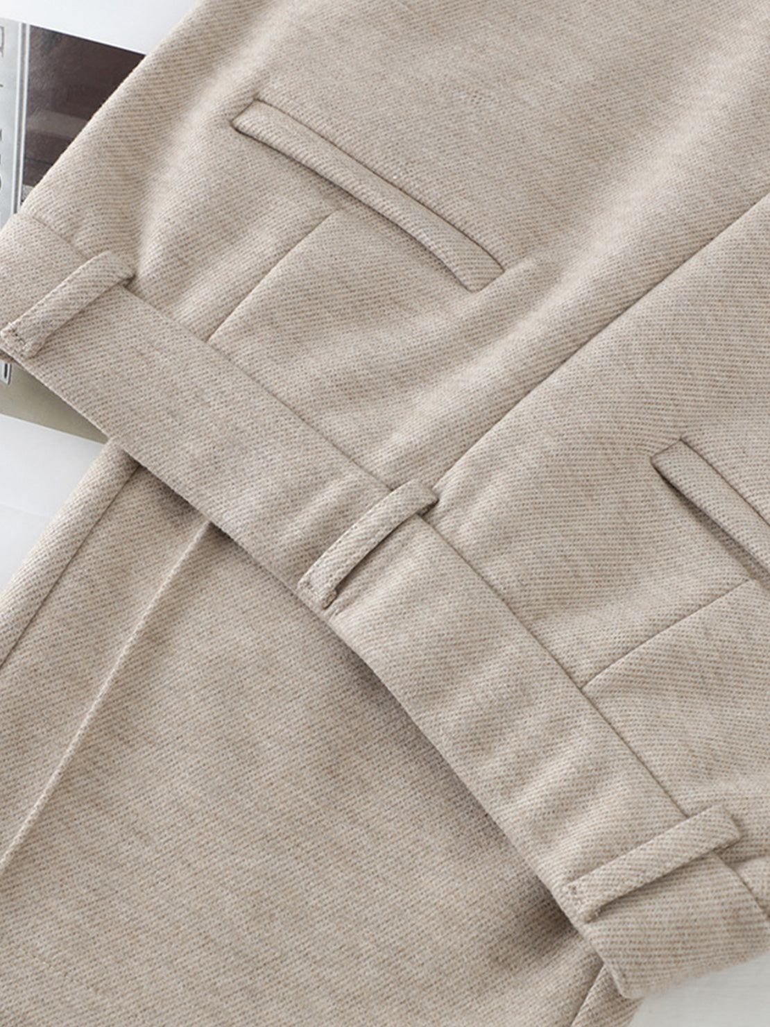 Thermal Wool Blend Trousers - Image 14
