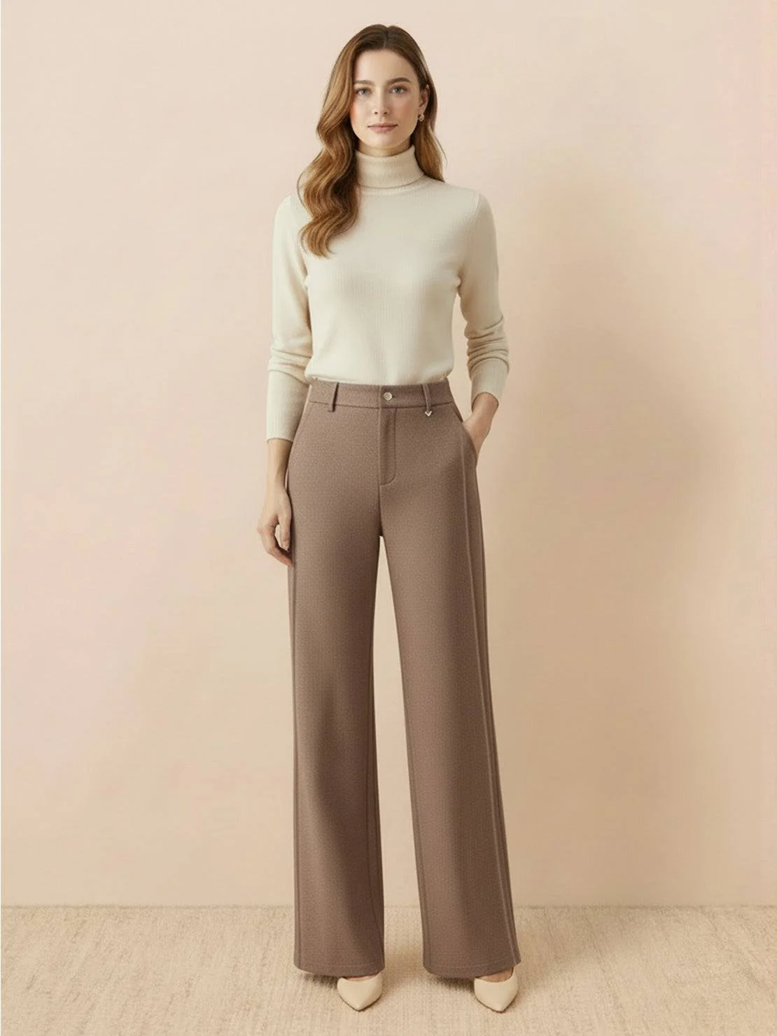 Thermal Wool Blend Trousers - Image 22